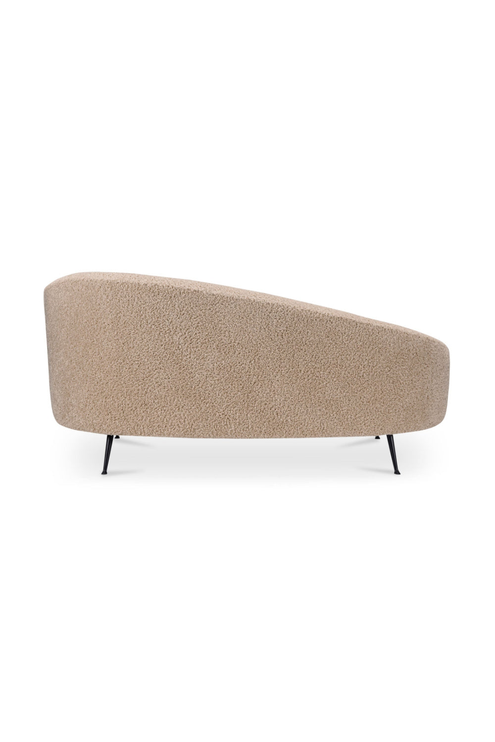 Modern European furniture - Brown Shearling Chaise Lounge - www.oroa.com | Oroa.com