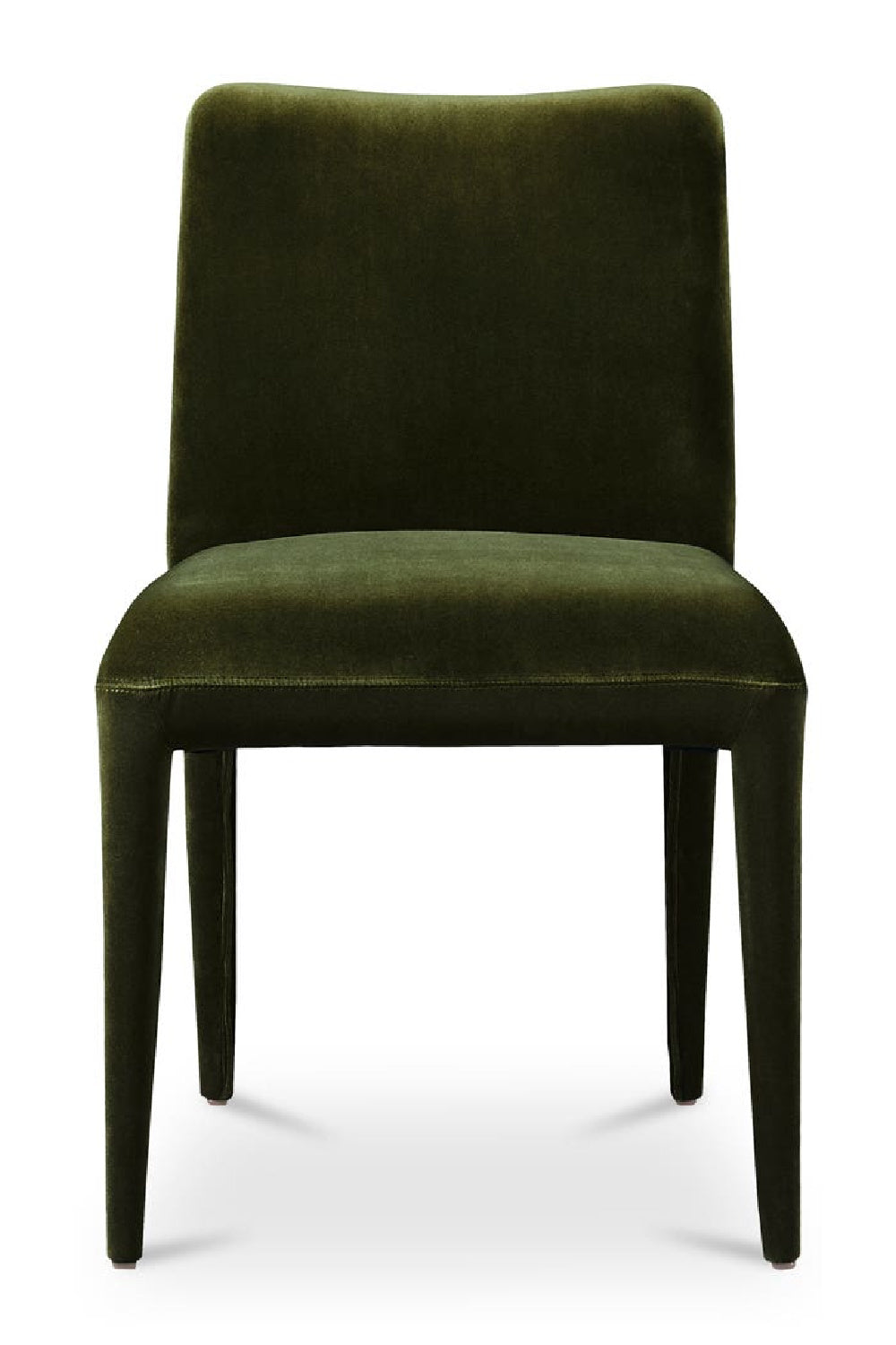 Modern European furniture - Green Velvet Dining Chairs (2) - www.oroa.com