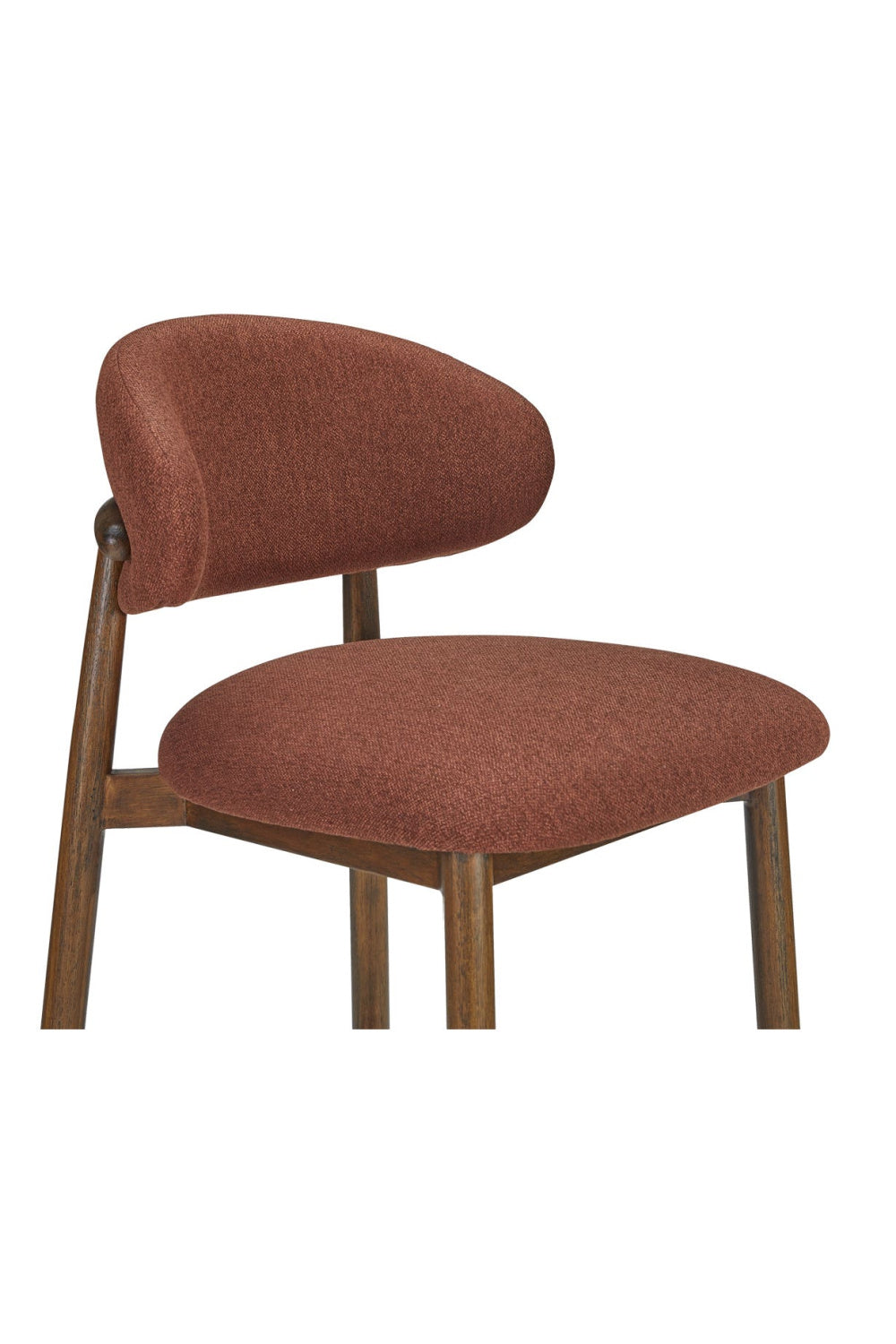 Modern European furniture - Rubberwood Framed Counter Stool - www.oroa.com | Oroa.com