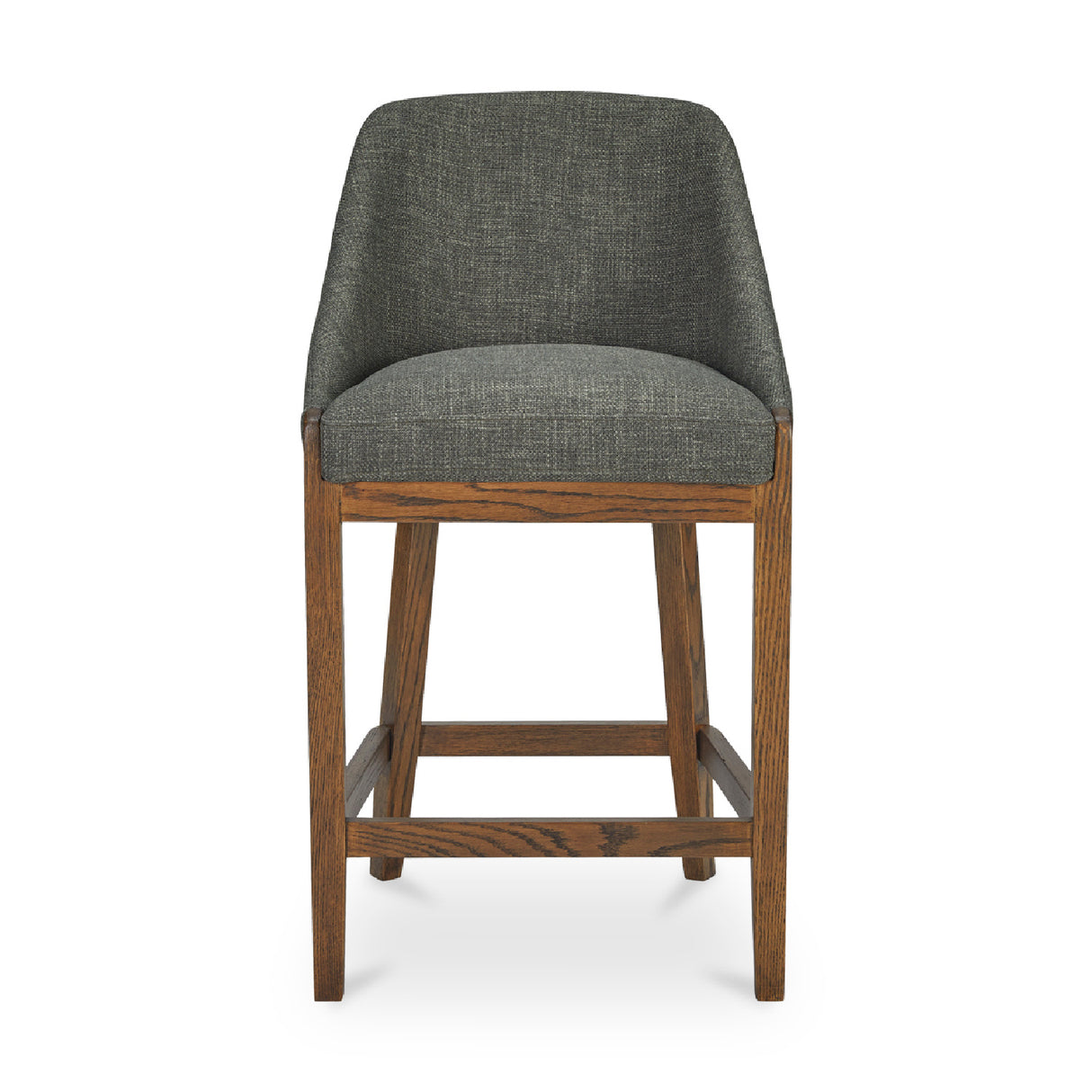 Modern European furniture - Green Curved Counter Stool - www.oroa.com