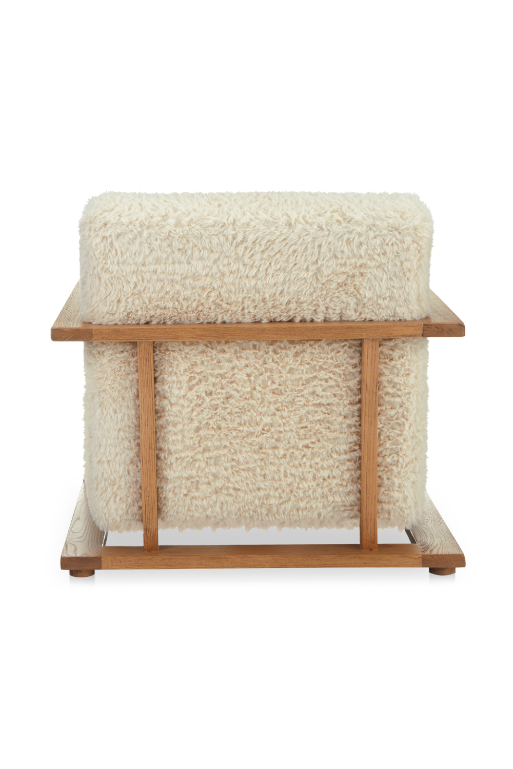 Modern European furniture - Oak Framed Lounge Chair - www.oroa.com | Oroa.com