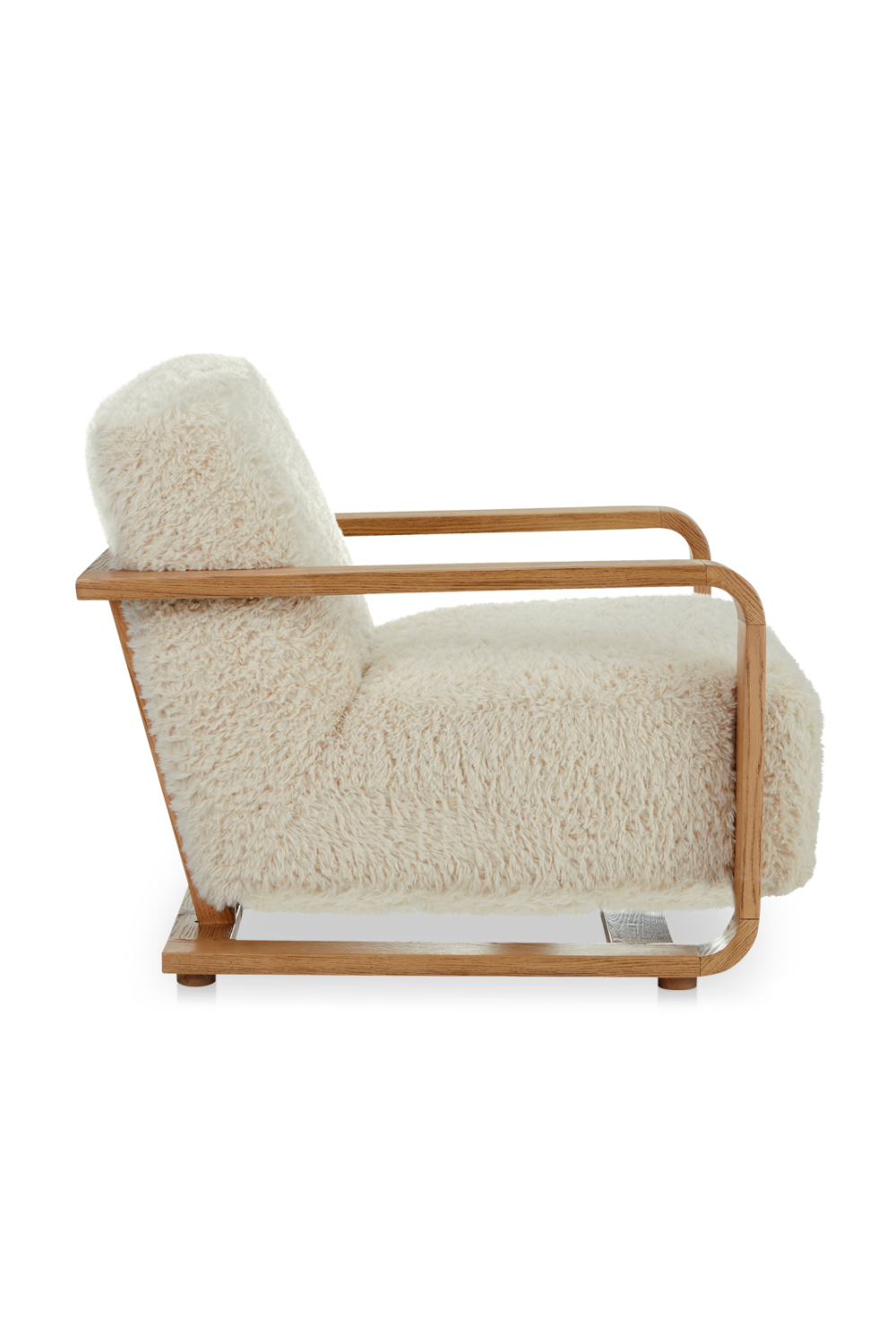 Oak Framed Lounge Chair | Novi Living Eckersley