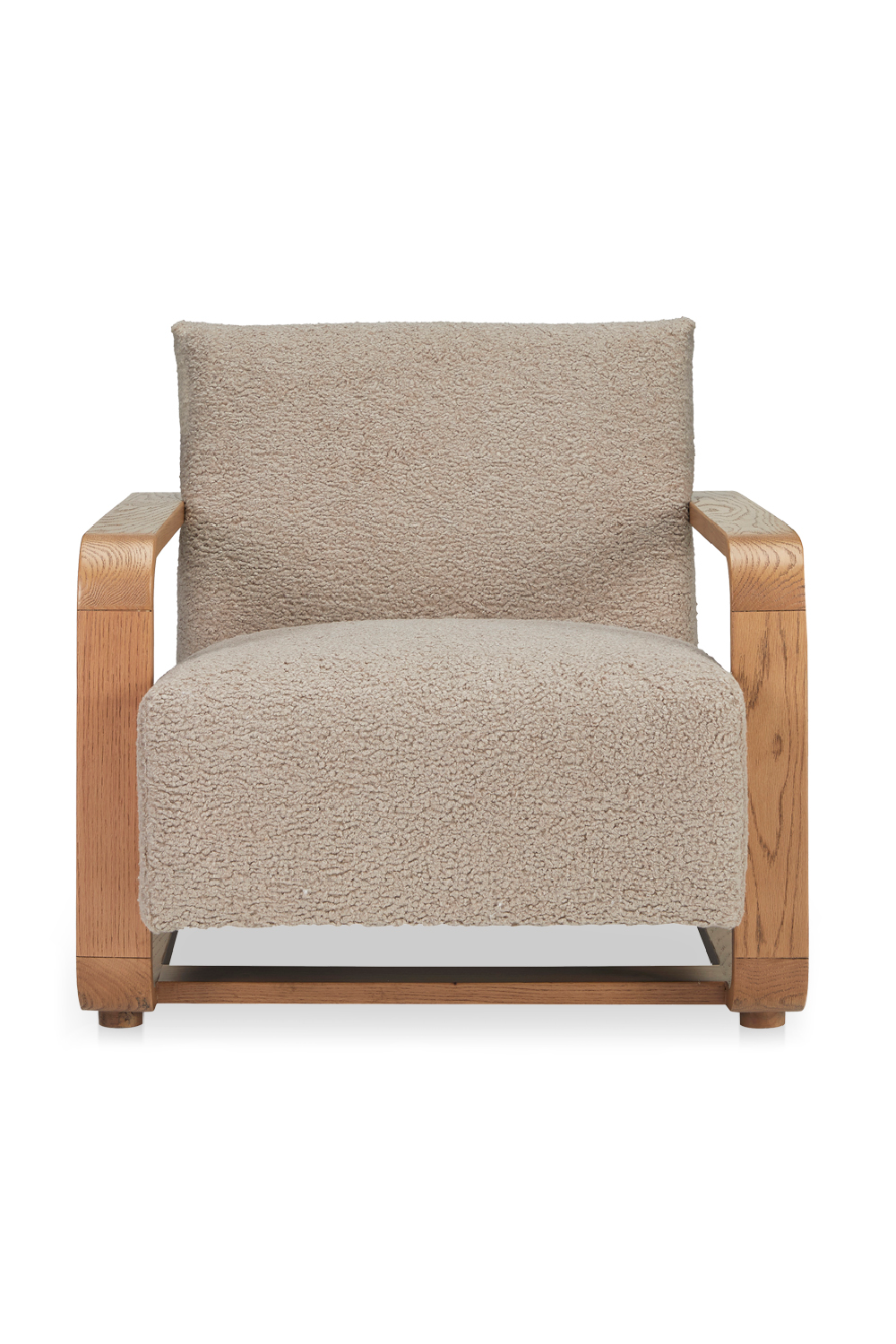 Modern European furniture - Oak Framed Lounge Chair - www.oroa.com | Oroa.com