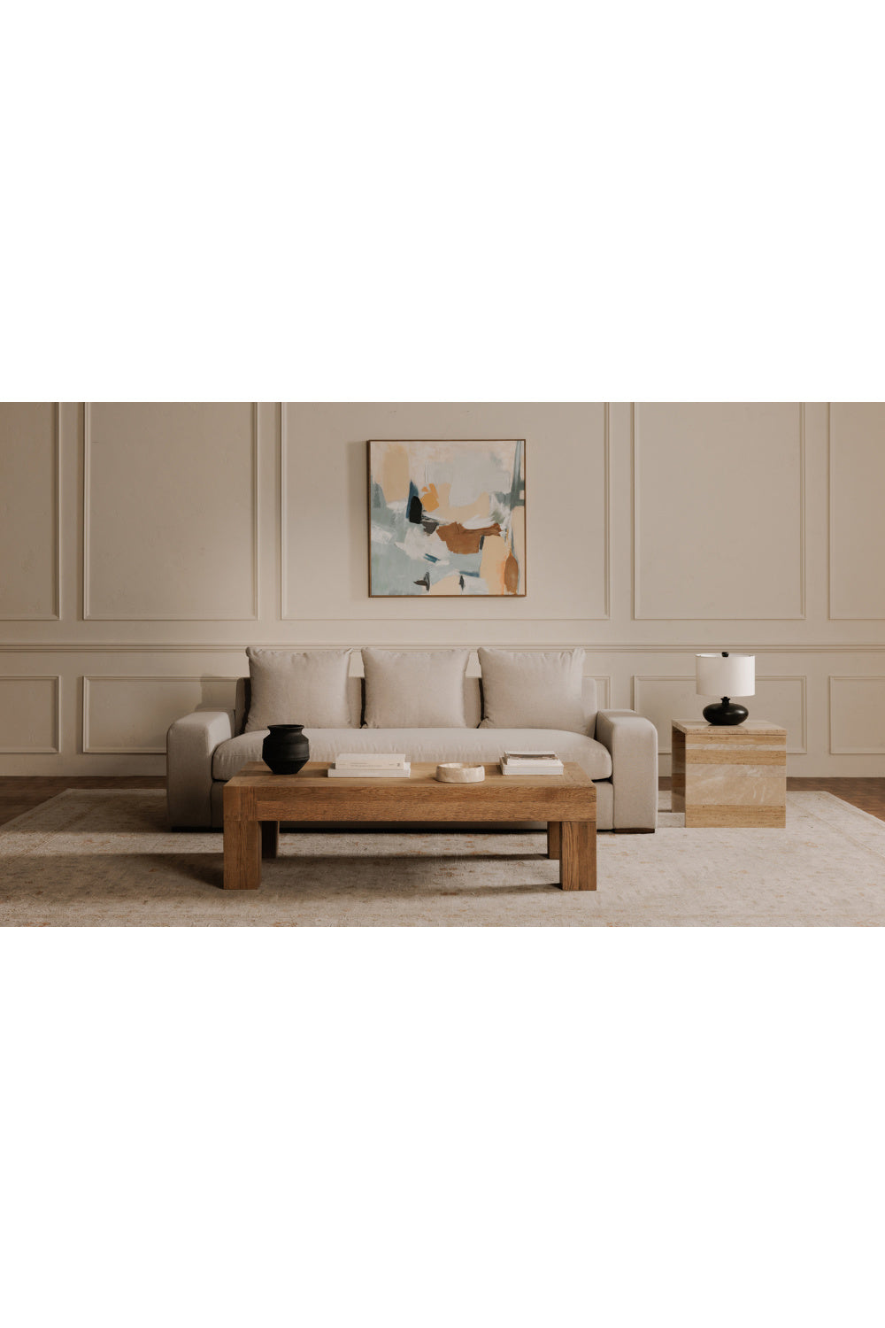Modern European furniture - Gray Modern Minimalist Sofa - www.oroa.com | Oroa.com