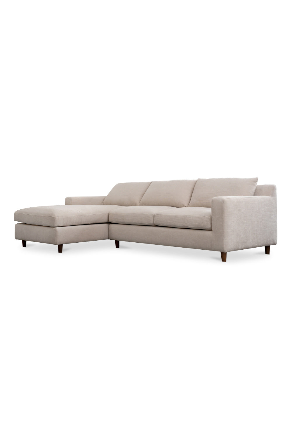 Modern European furniture - Chenille Sectional Sofa - www.oroa.com | Oroa.com