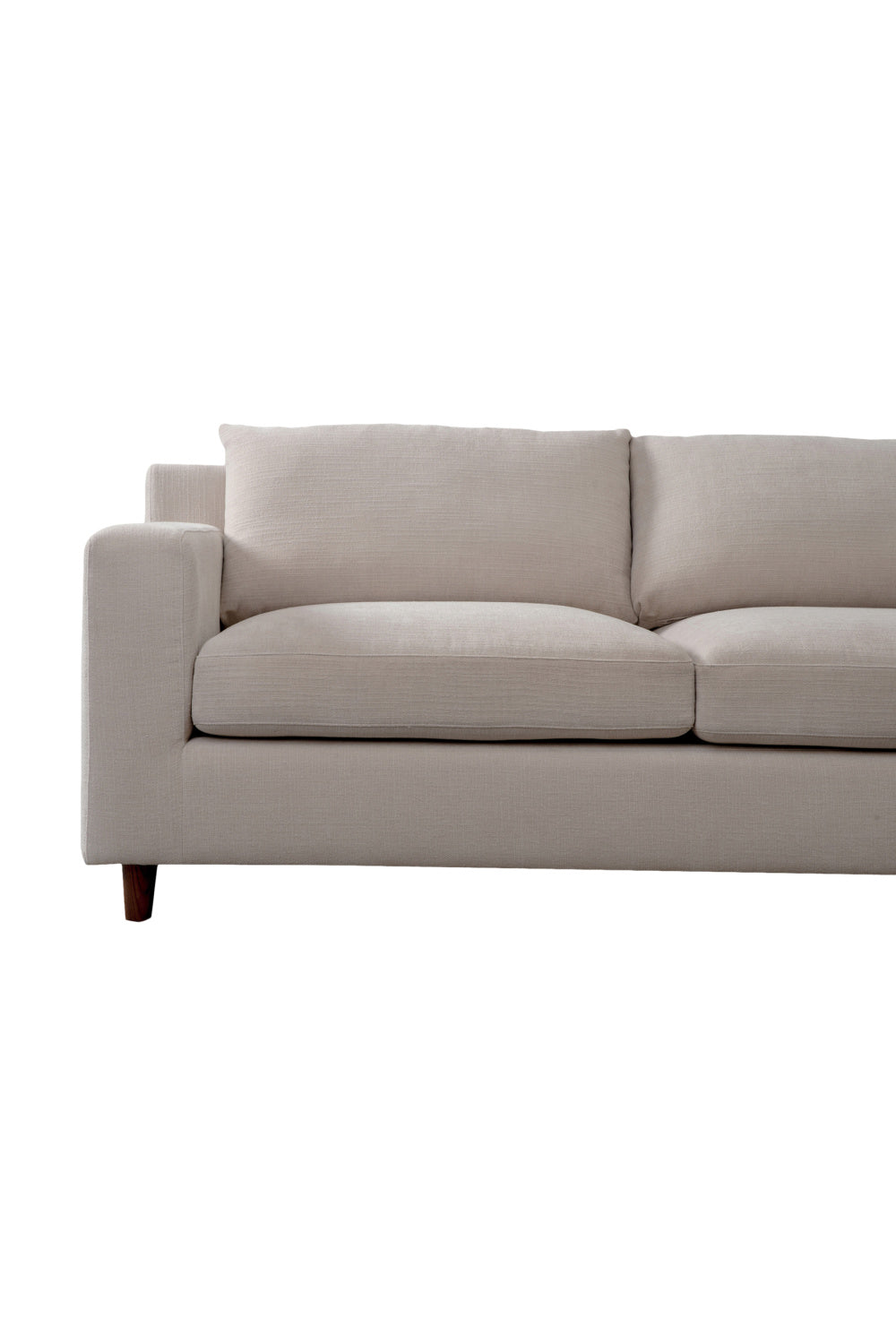 Modern European furniture - Chenille Sectional Sofa - www.oroa.com | Oroa.com