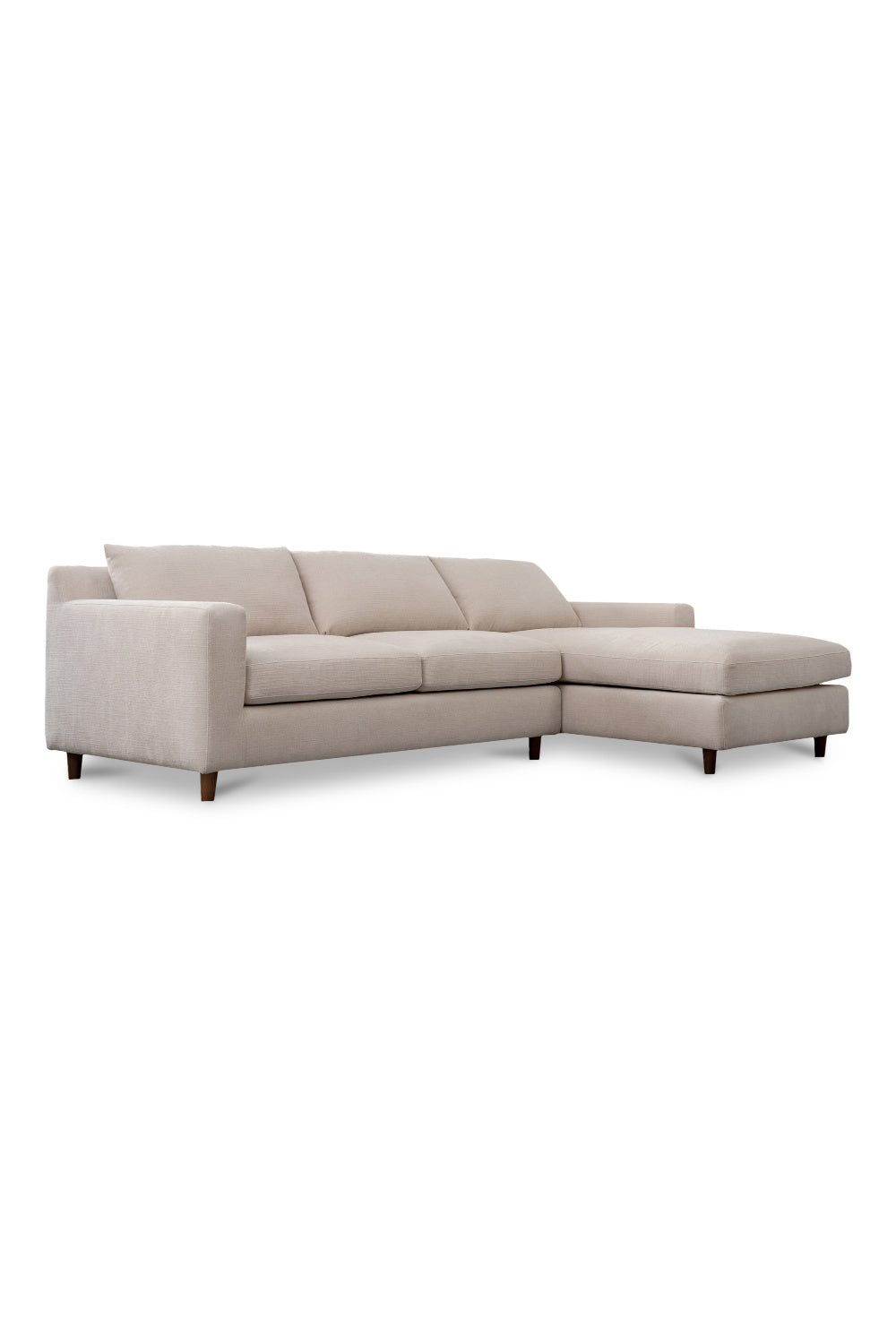 Modern European furniture - Chenille Sectional Sofa - www.oroa.com | Oroa.com
