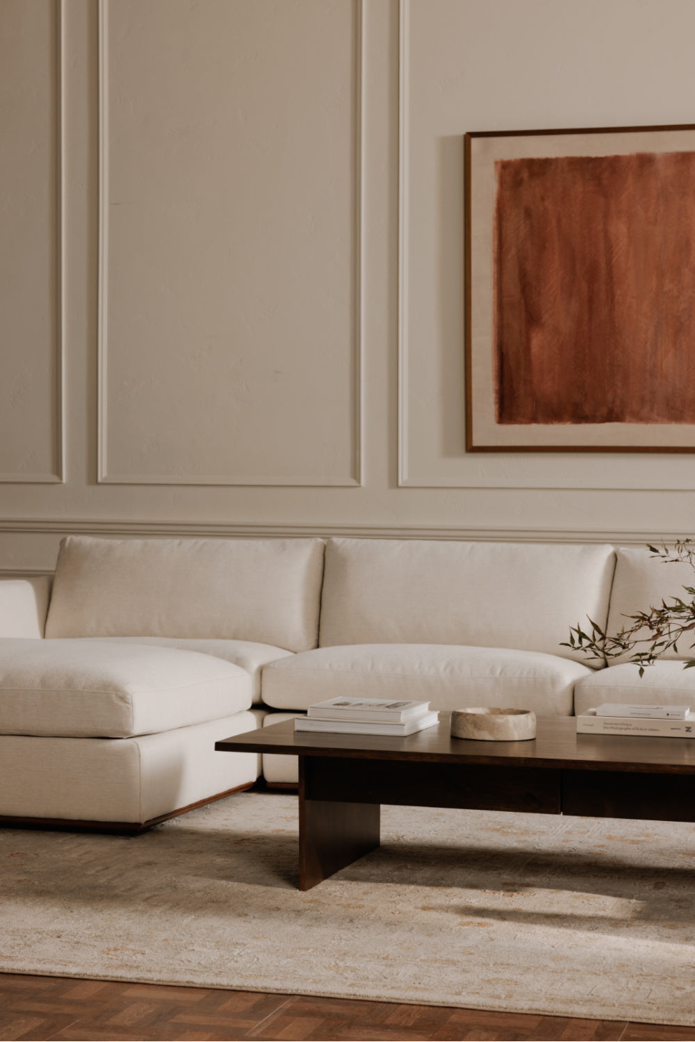 Modern European furniture - Classic Rectangular Ottoman - www.oroa.com