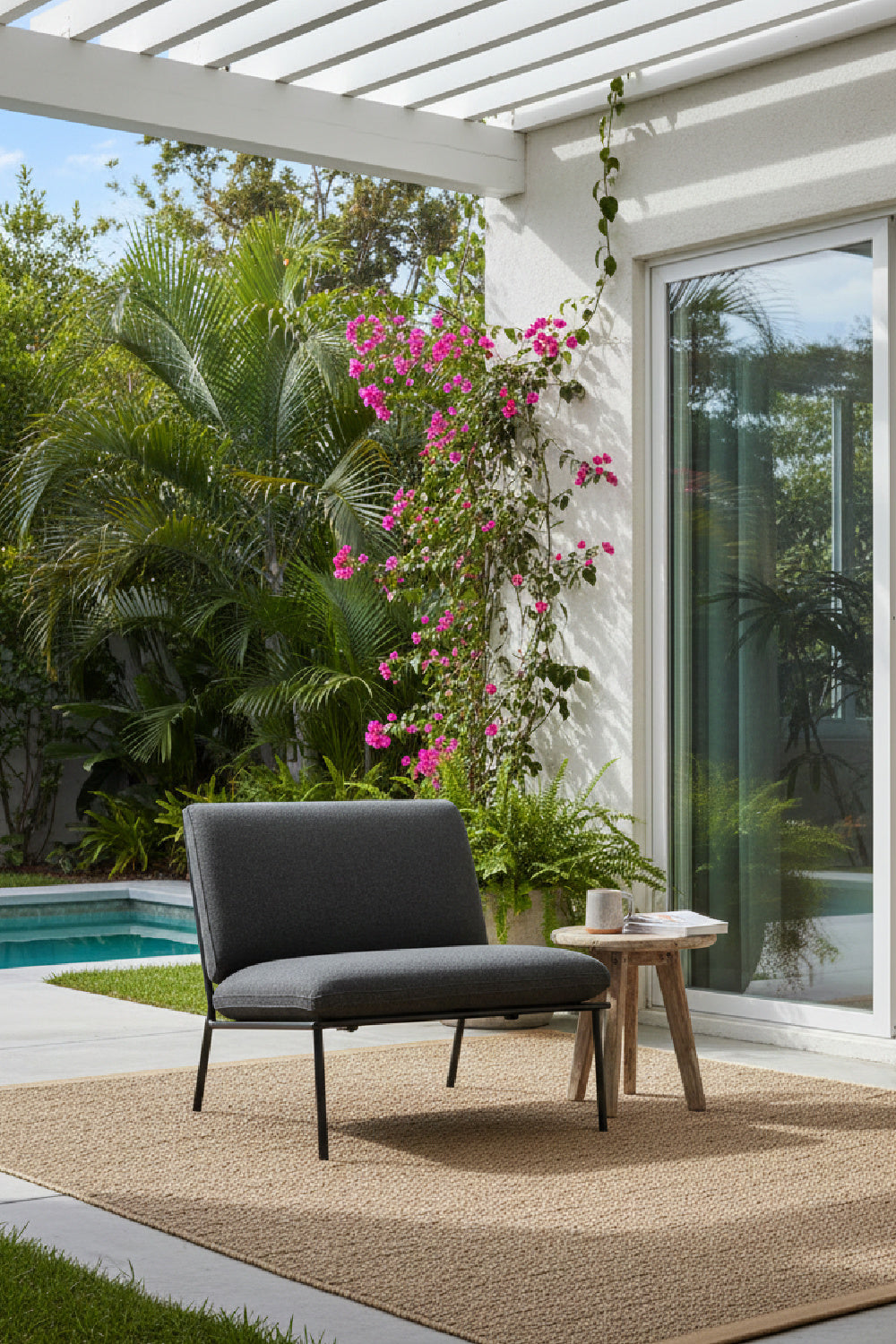 Modern European furniture - Olefin Indoor/Outdoor Accent Chair - www.oroa.com | Oroa.com