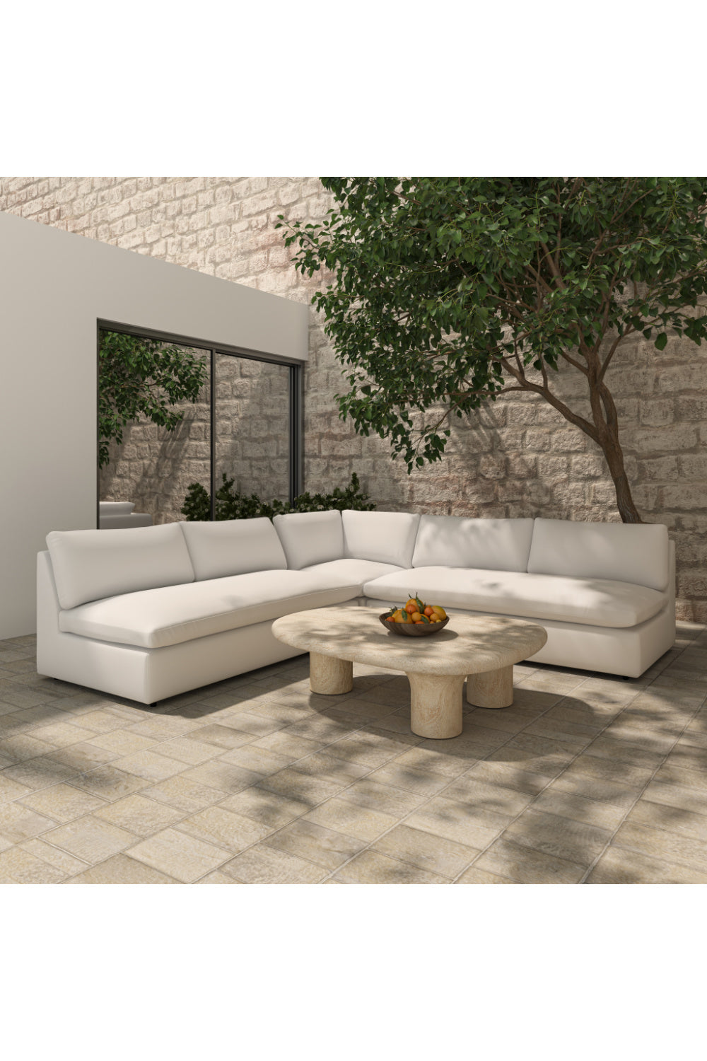 Modern European furniture - Olefin Indoor/Outdoor Sofa - www.oroa.com | Oroa.com