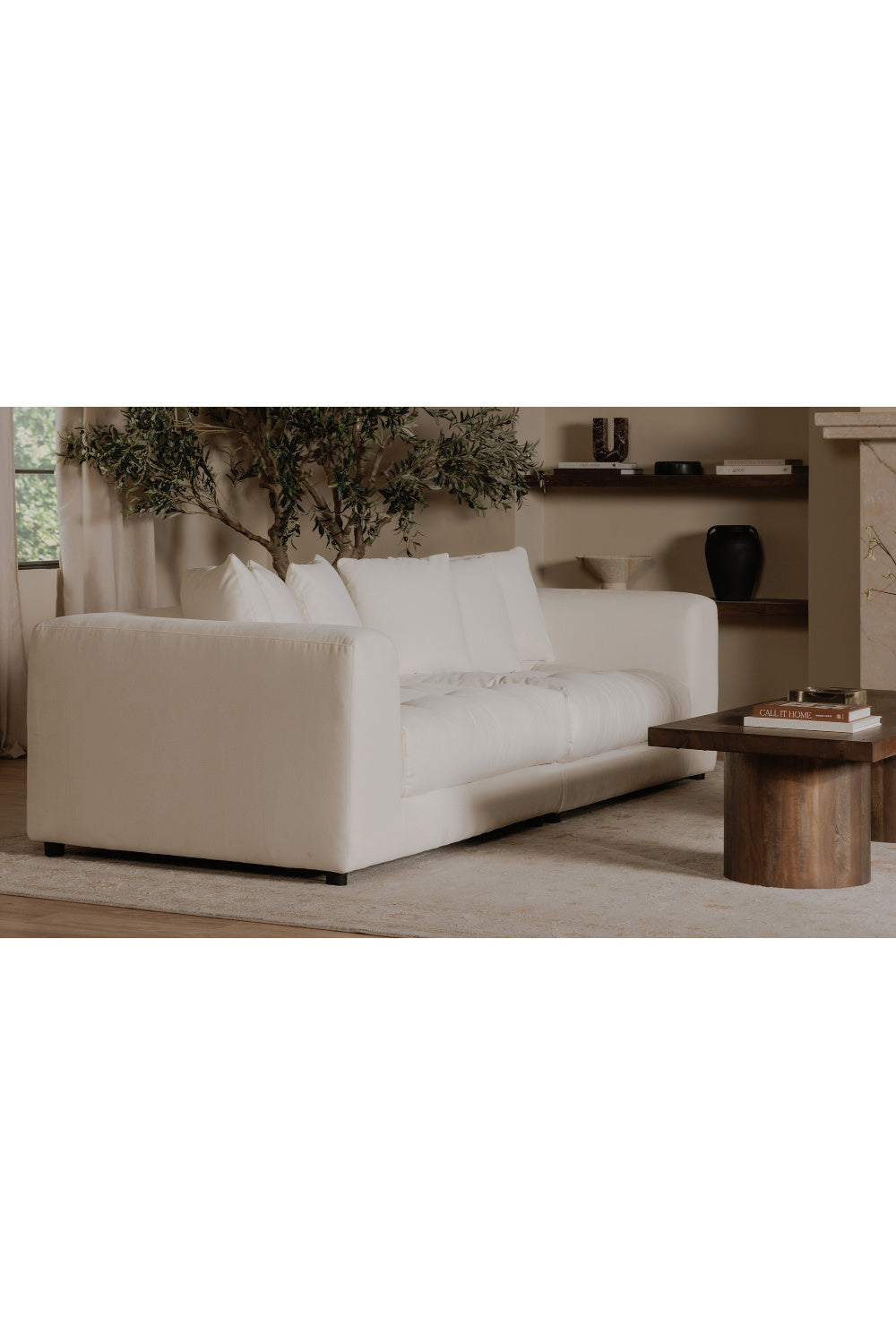 Tufted Cushion Sofa | Novi Living Davie | Oroa.com