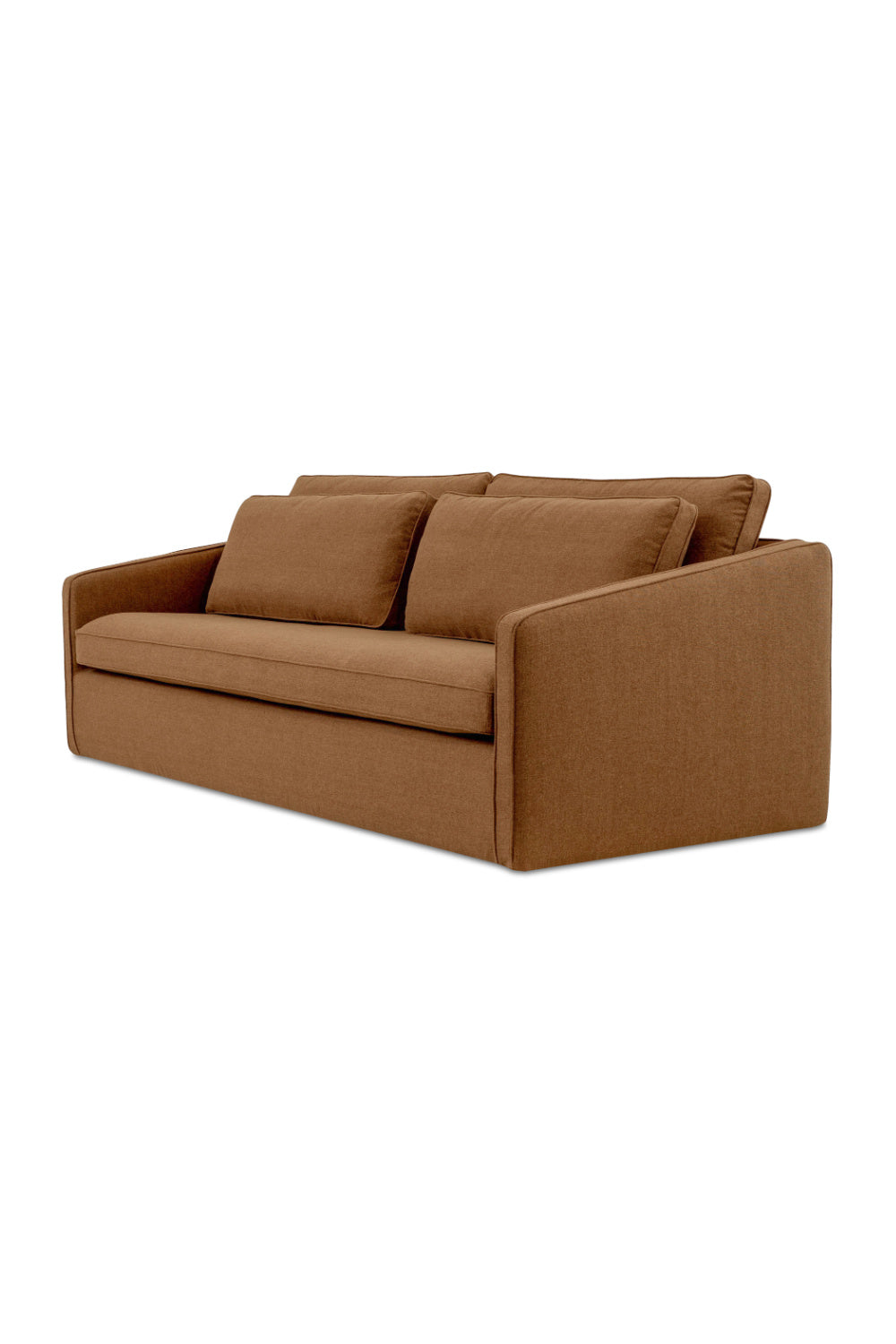 Modern European furniture - Upholstered Layered Back Sofa - www.oroa.com | Oroa.com