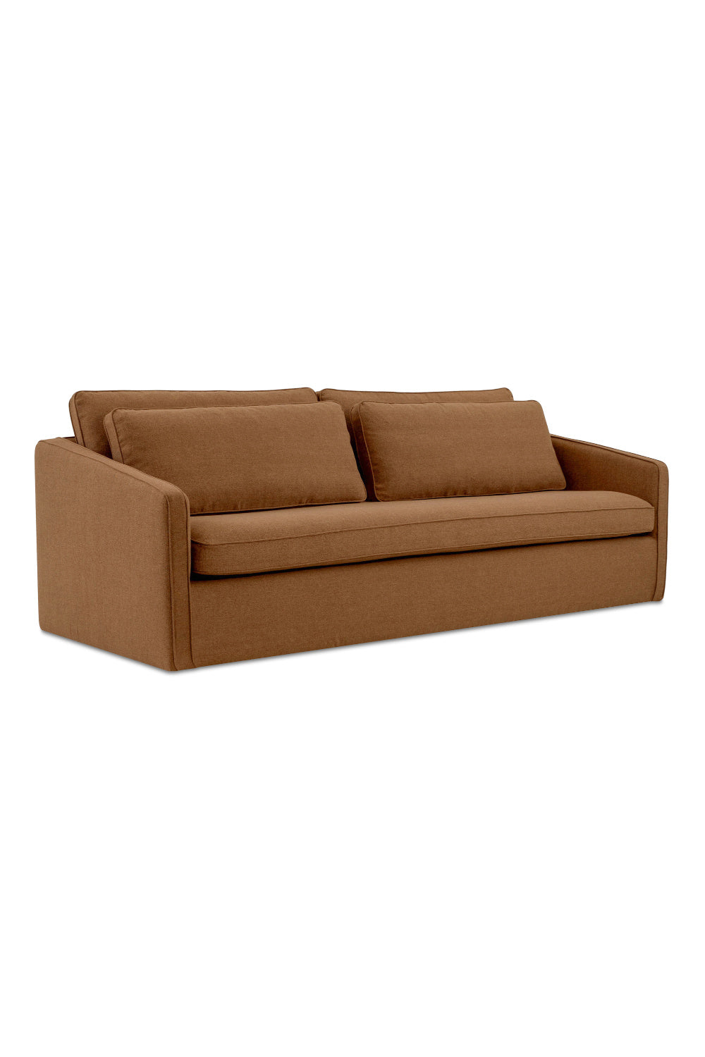 Modern European furniture - Upholstered Layered Back Sofa - www.oroa.com | Oroa.com