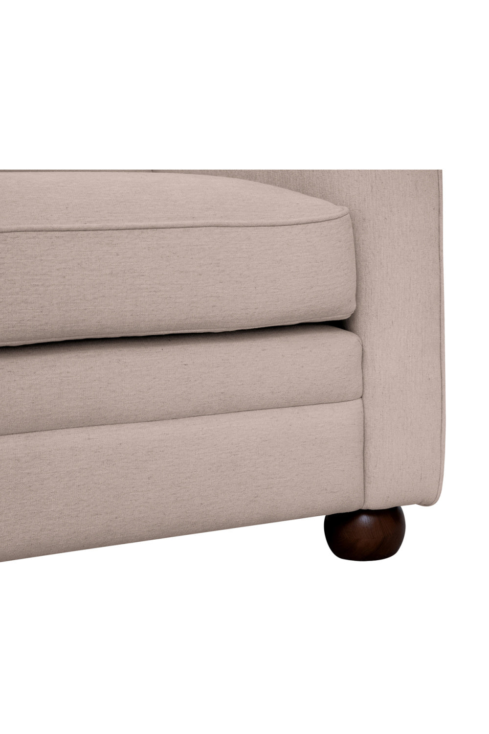 Modern European furniture - Cushioned Fabric Accent Chair - www.oroa.com | Oroa.com