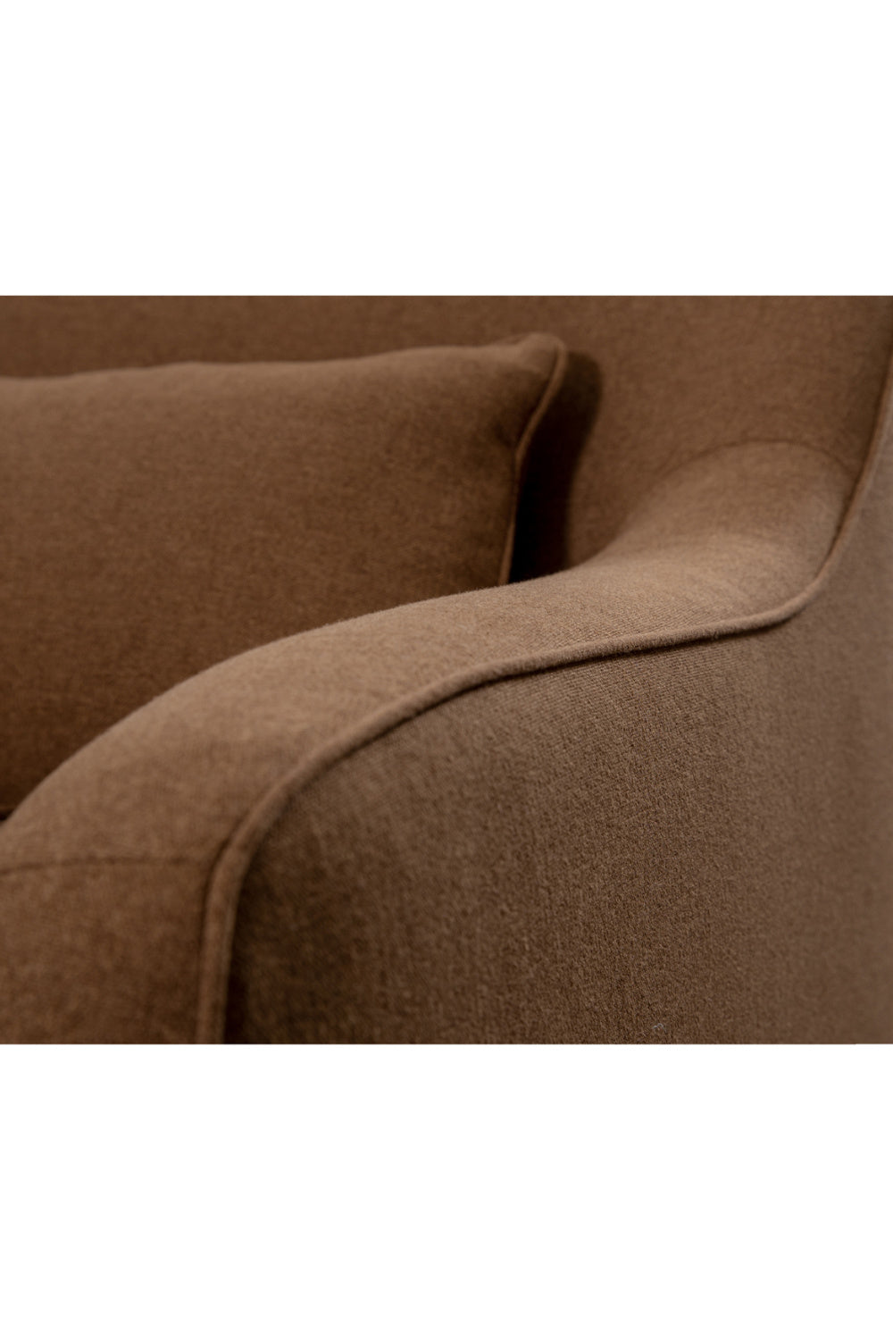 Modern European furniture - Cushioned Fabric Accent Chair - www.oroa.com | Oroa.com