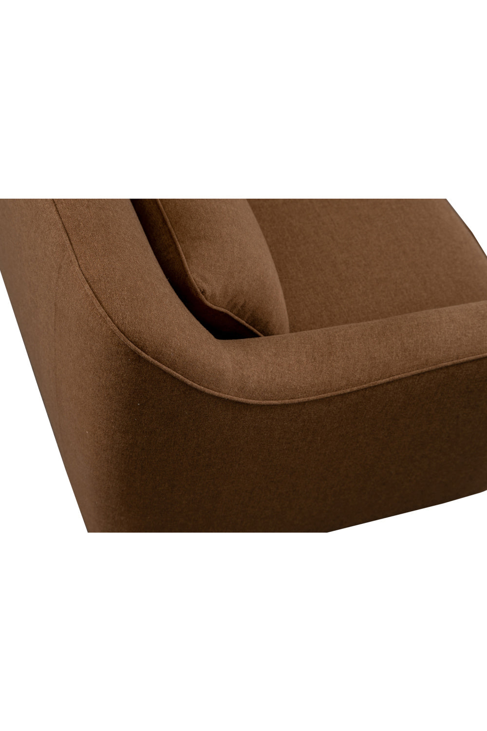Modern European furniture - Cushioned Fabric Accent Chair - www.oroa.com | Oroa.com