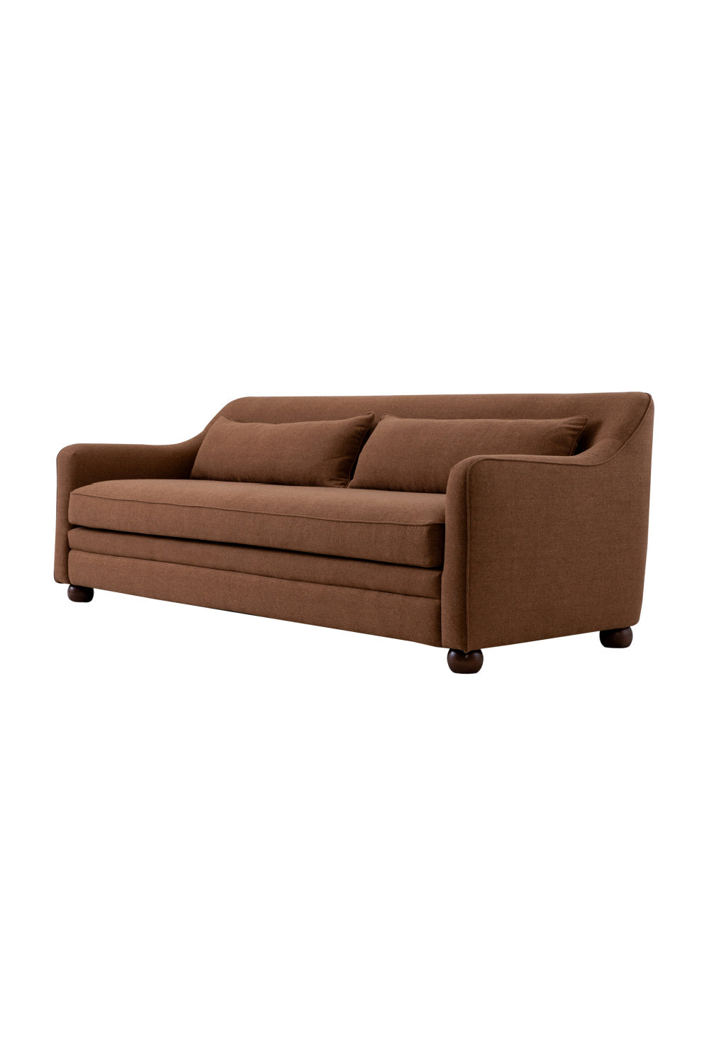 Modern European furniture - Cushioned Fabric Sofa - www.oroa.com | Oroa.com