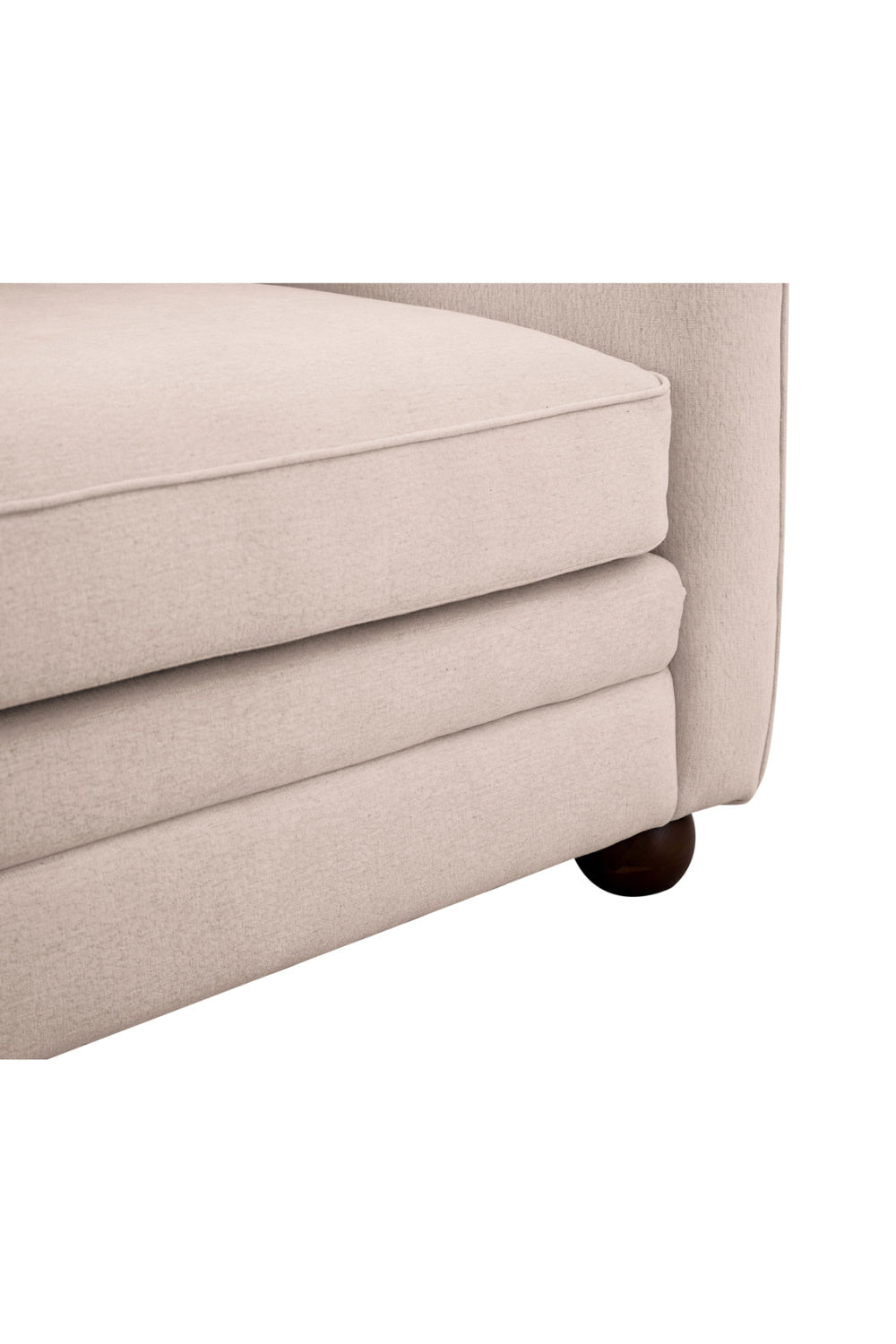 Modern European furniture - Cushioned Fabric Sofa - www.oroa.com | Oroa.com
