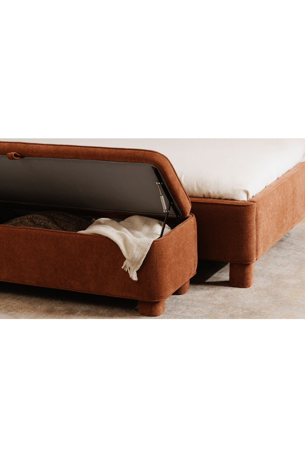 Modern European furniture - Upholstered Storage Bench - www.oroa.com | Oroa.com