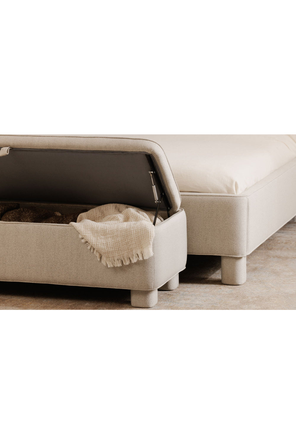 Modern European furniture - Upholstered Storage Bench - www.oroa.com | Oroa.com