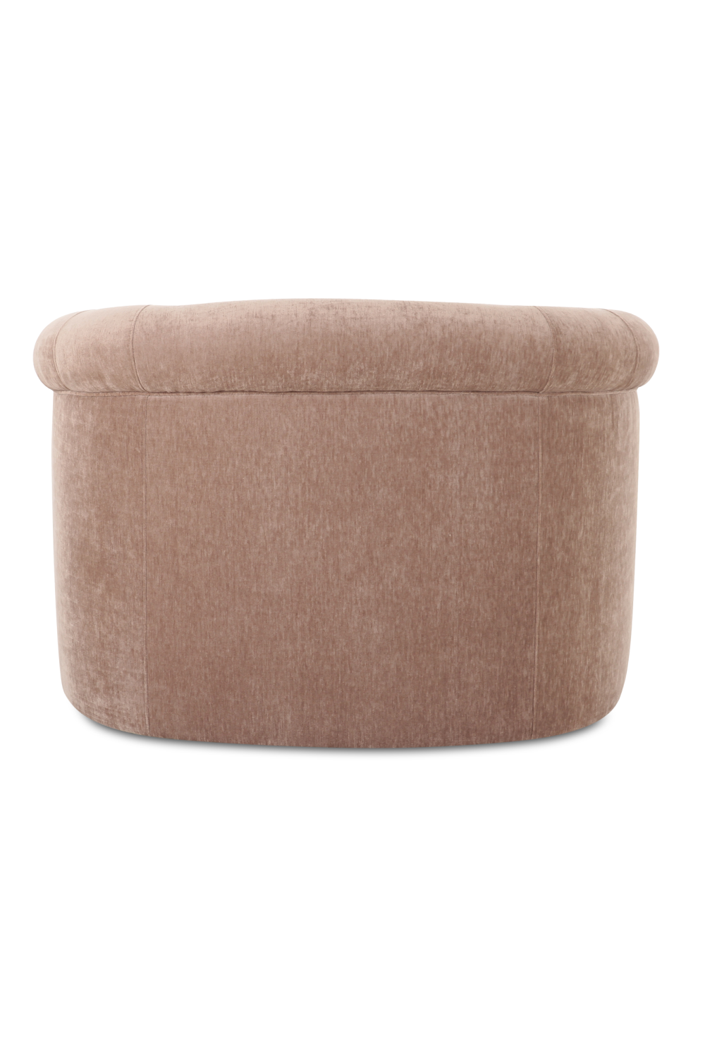Modern European furniture - Velvet Rolled-Arm Lounge Chair - www.oroa.com | Oroa.com