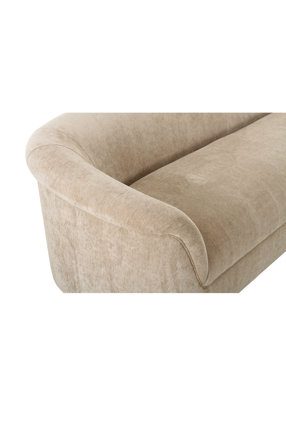 Textured Velvet Sofa | Novi Living Thora | Oroa.com