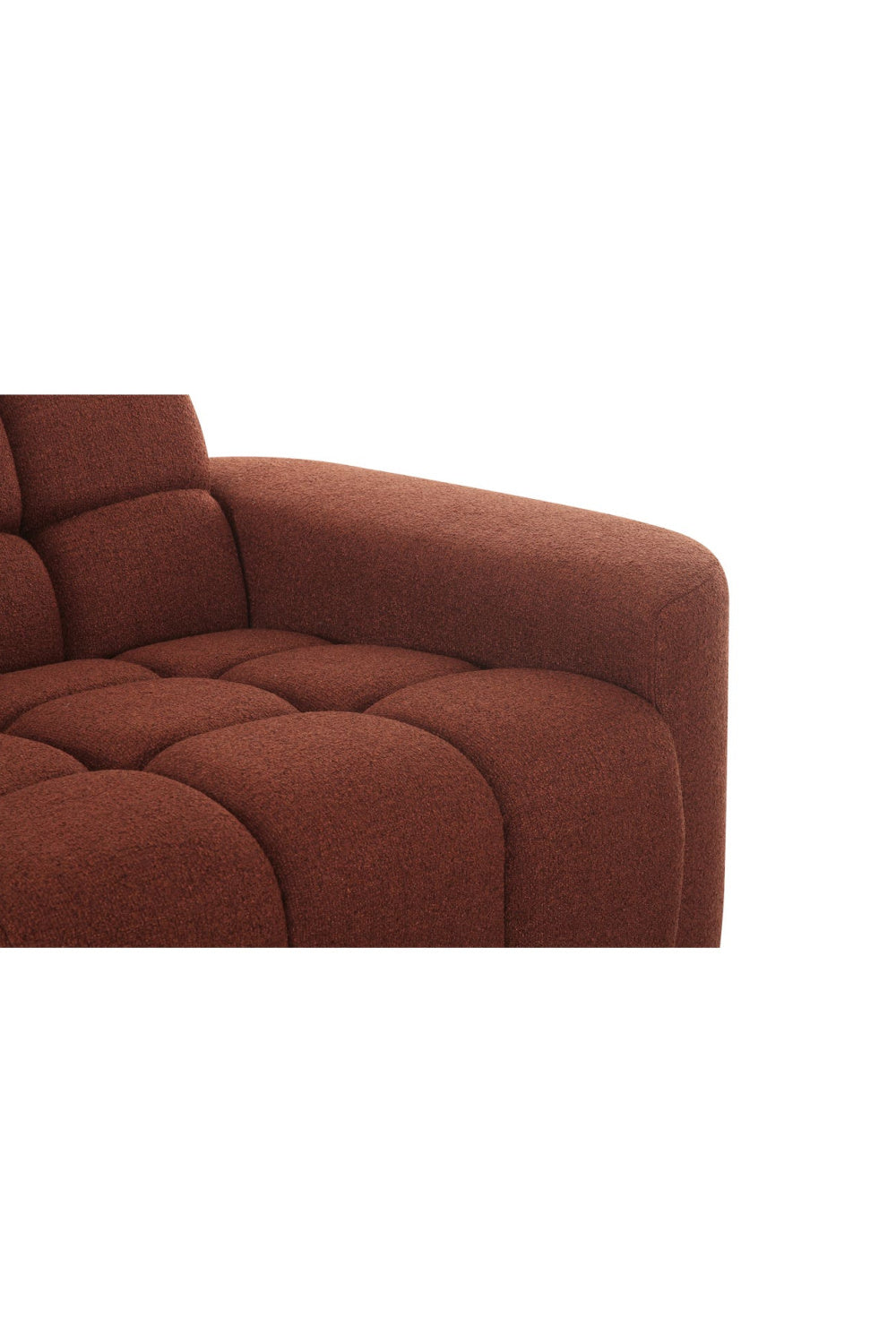 Modern European furniture - Square-Tufted L-Shaped Sectional Sofa - www.oroa.com | Oroa.com