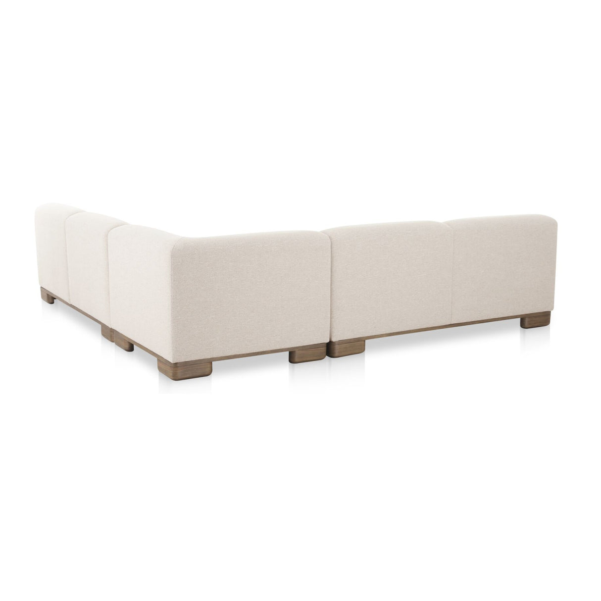 Modern European furniture - Beige Corner Modular Sofa - www.oroa.com