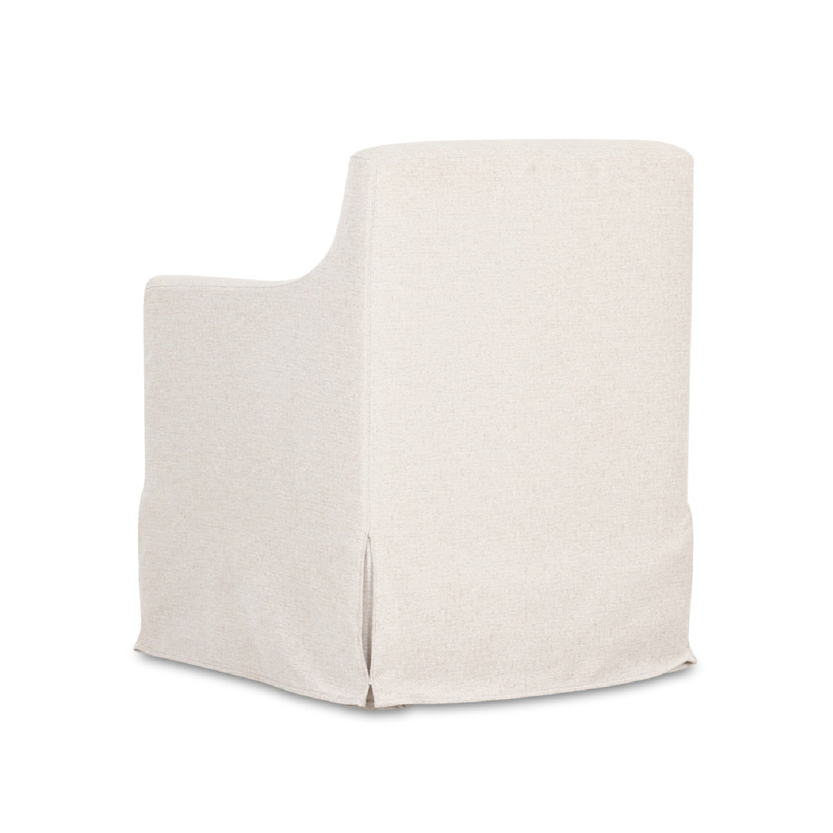 Modern European furniture - Beige Slipcover Dining Chair - www.oroa.com | Oroa.com