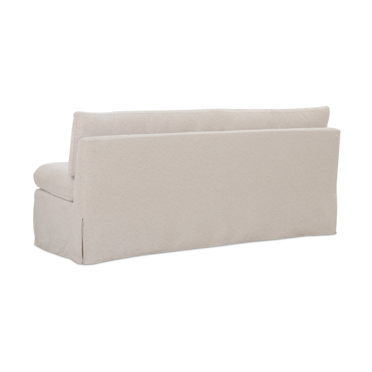 Modern European furniture - Beige Dining Bench Slipcover - www.oroa.com | Oroa.com