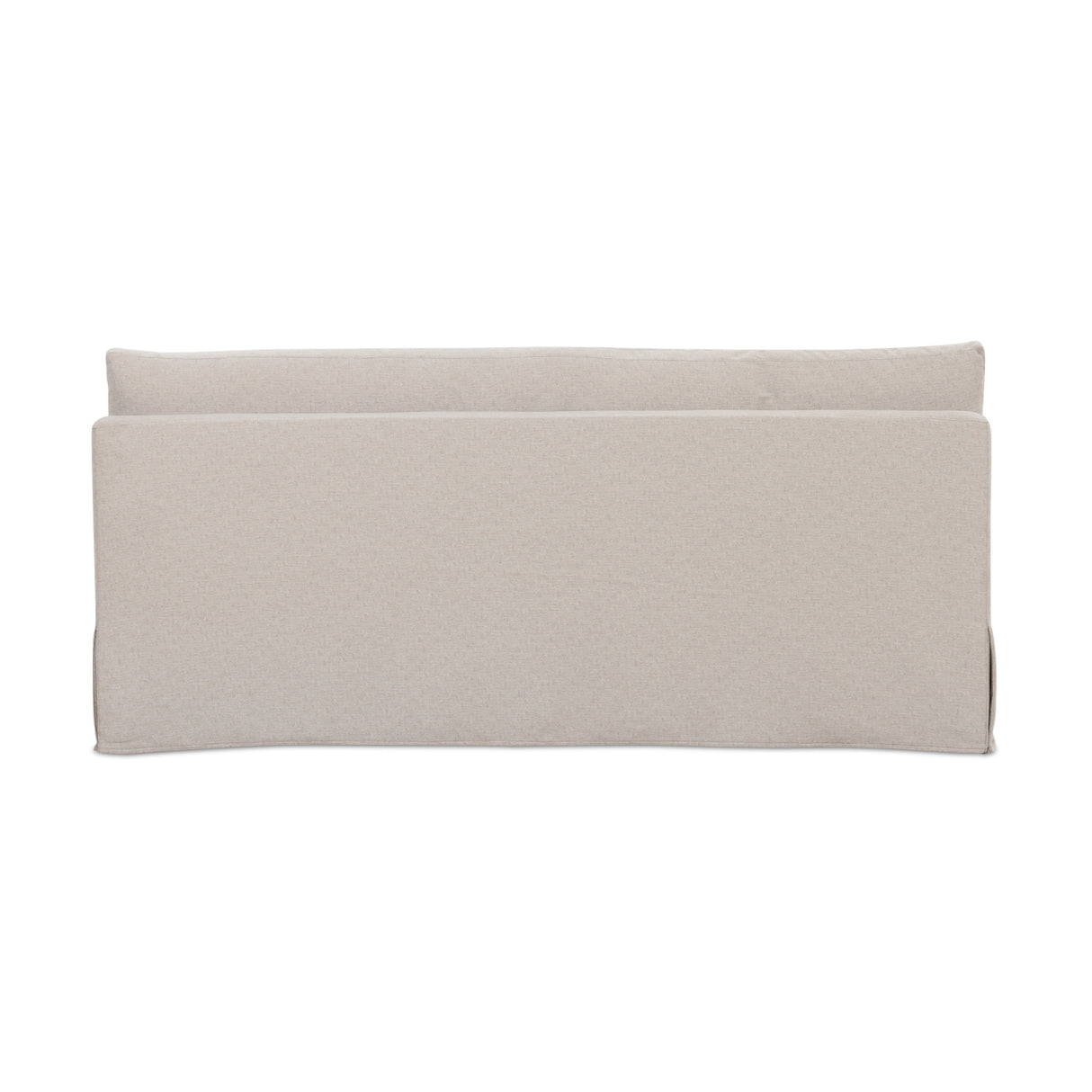 Modern European furniture - Beige Dining Bench Slipcover - www.oroa.com | Oroa.com