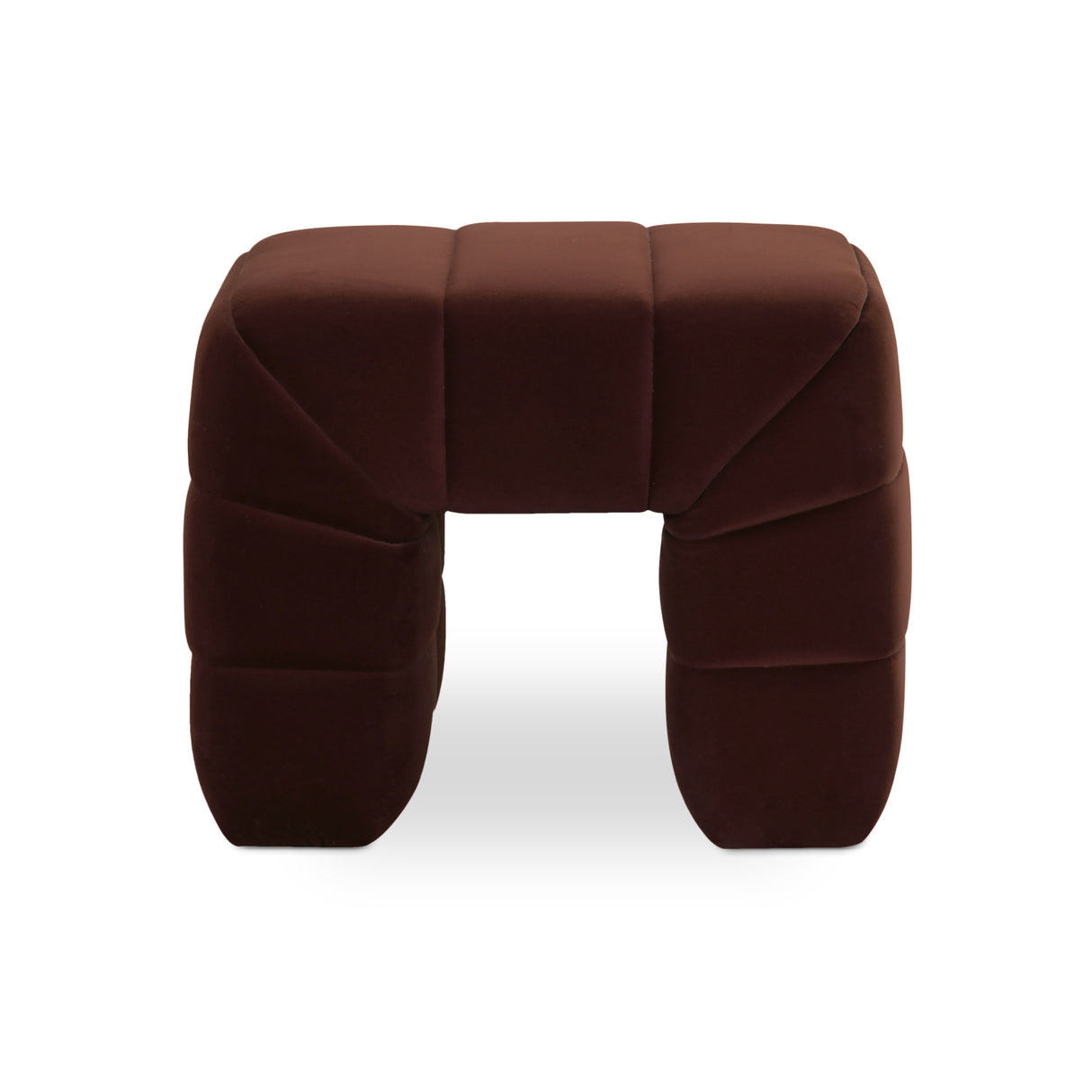 Modern European furniture - Wide Channel Detail Stool - www.oroa.com | Oroa.com
