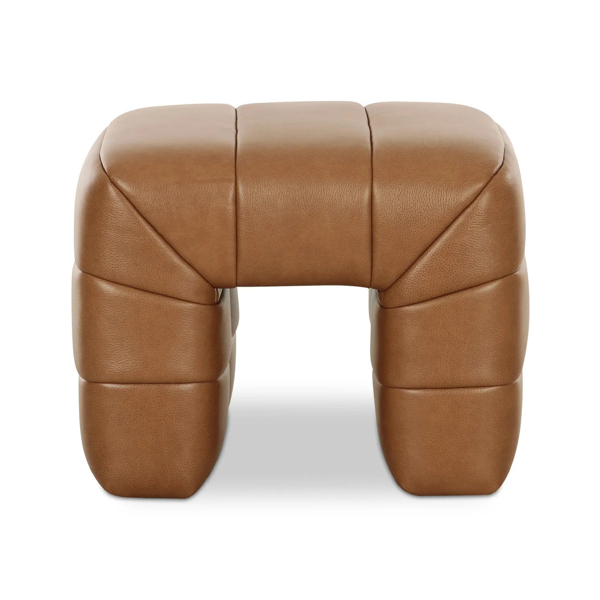 Modern European furniture - Wide Channel Detail Stool - www.oroa.com | Oroa.com
