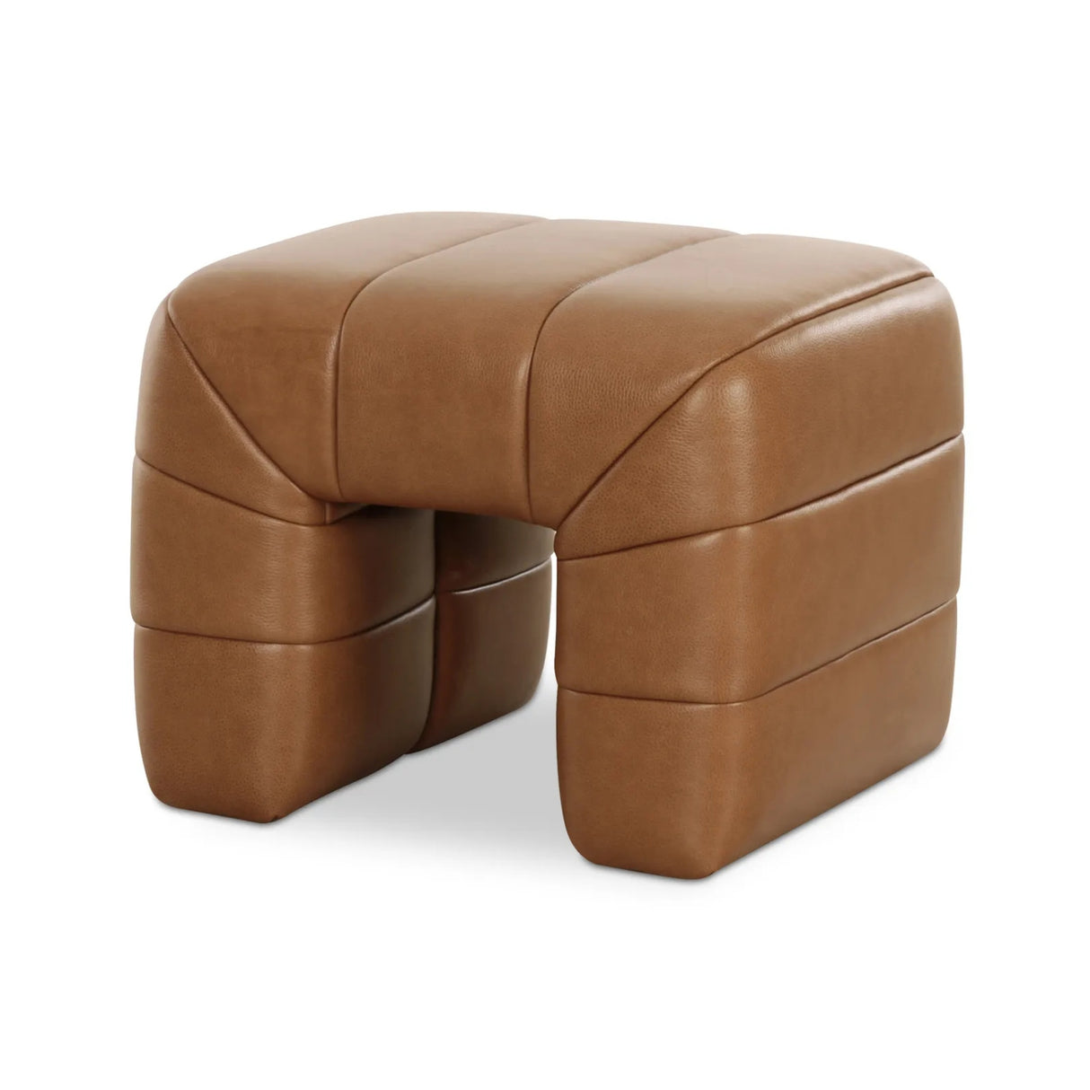 Modern European furniture - Wide Channel Detail Stool - www.oroa.com | Oroa.com