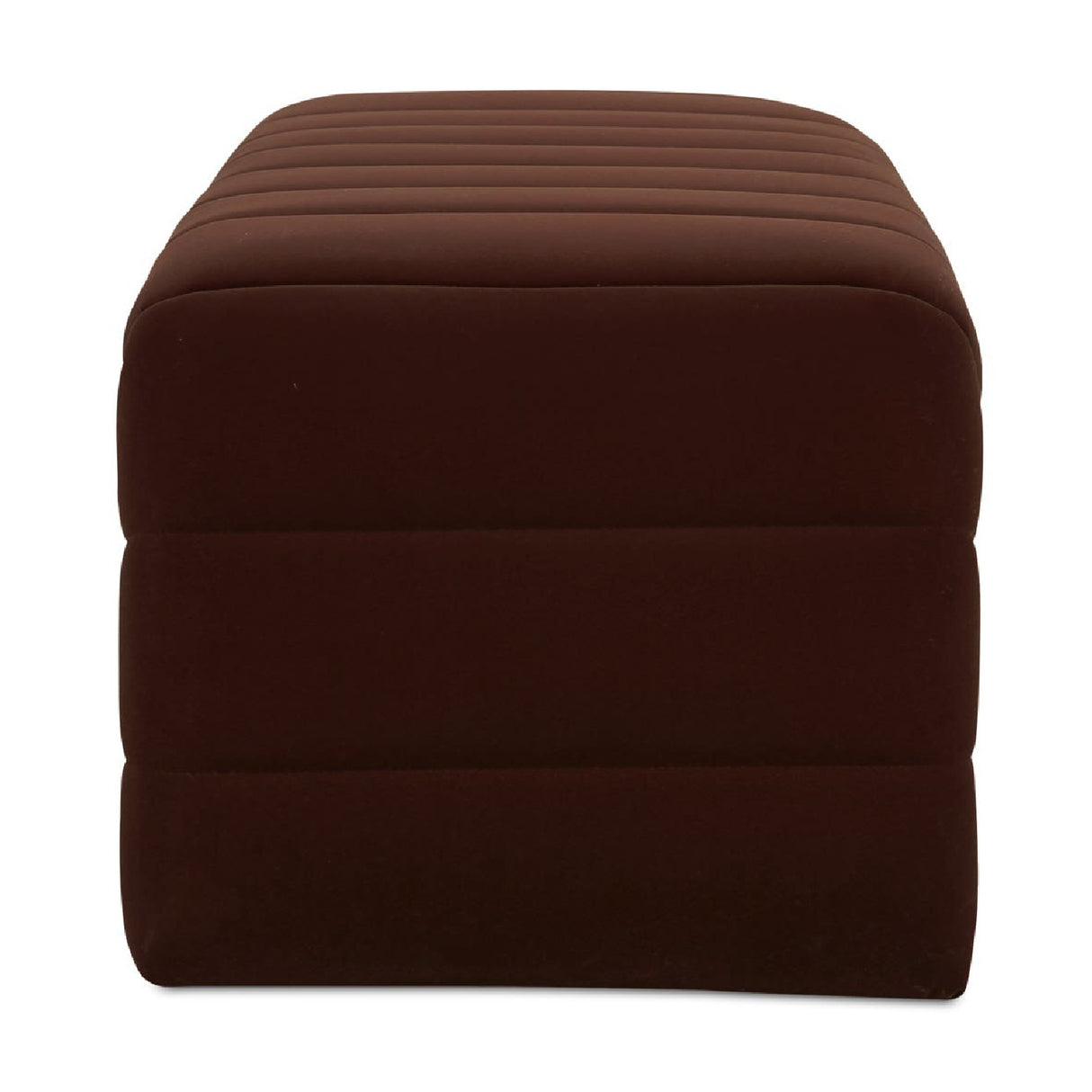 Modern European furniture - Brown Upholstered Bench - www.oroa.com | Oroa.com