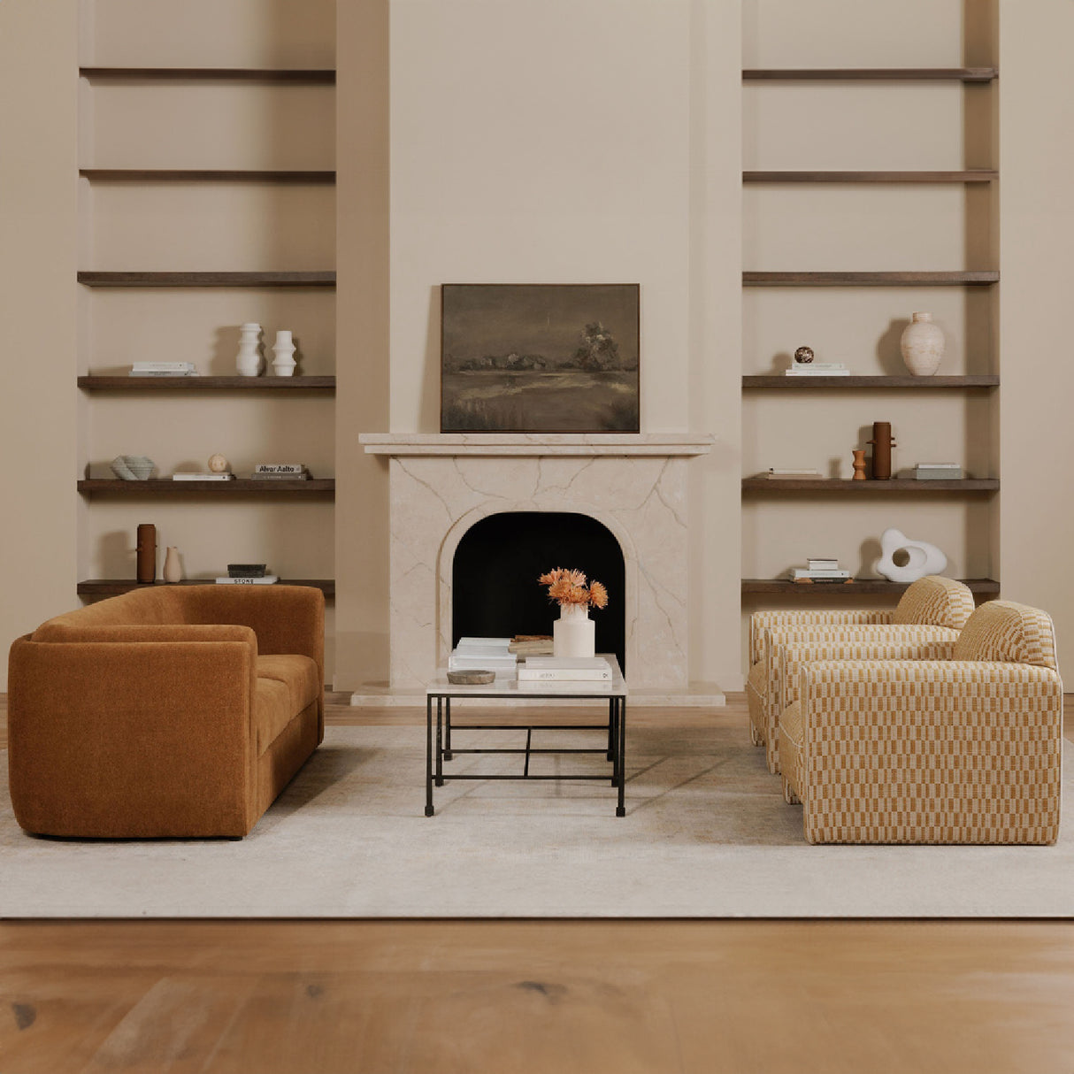 Modern European furniture - Rolled-Arm Accent Chair - www.oroa.com | Oroa.com