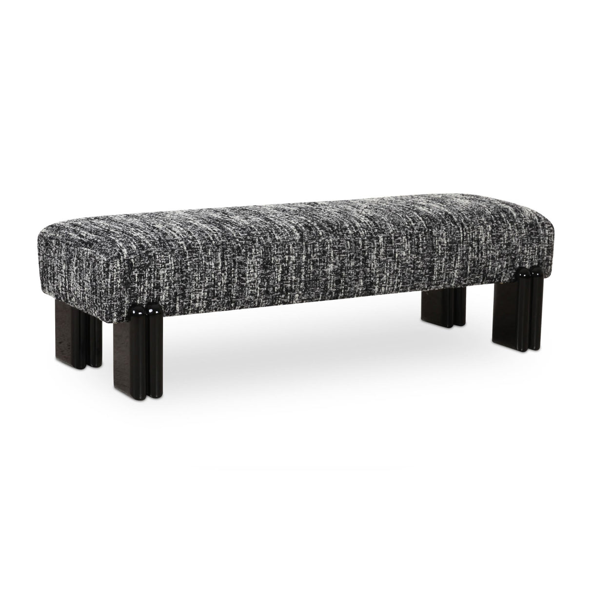 Modern European furniture - Textured Fabric Bench - www.oroa.com | Oroa.com