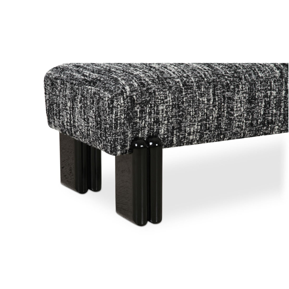 Modern European furniture - Textured Fabric Bench - www.oroa.com | Oroa.com