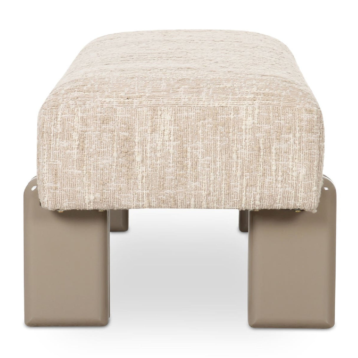 Modern European furniture - Textured Fabric Bench - www.oroa.com | Oroa.com