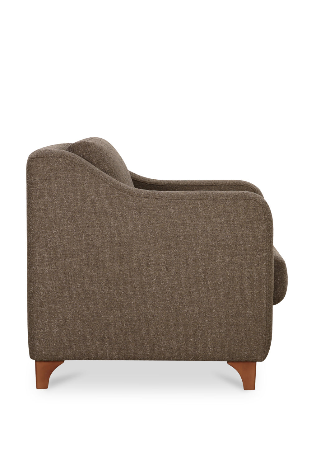 Modern European furniture - Textured Boucle Accent Chair - www.oroa.com | Oroa.com