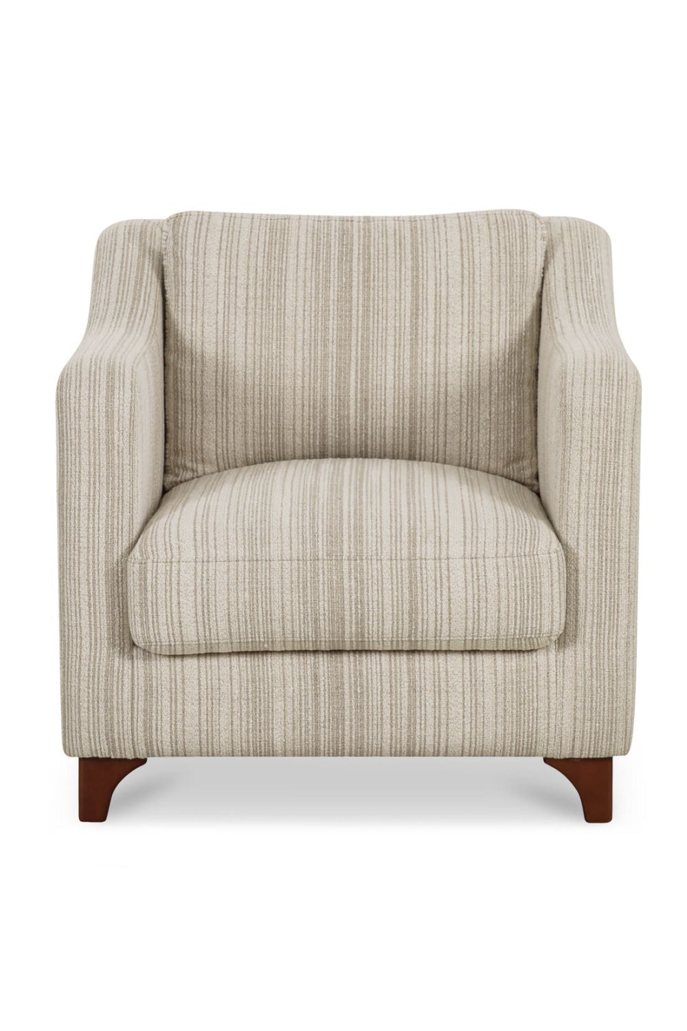 Modern European furniture - Textured Boucle Accent Chair - www.oroa.com | Oroa.com