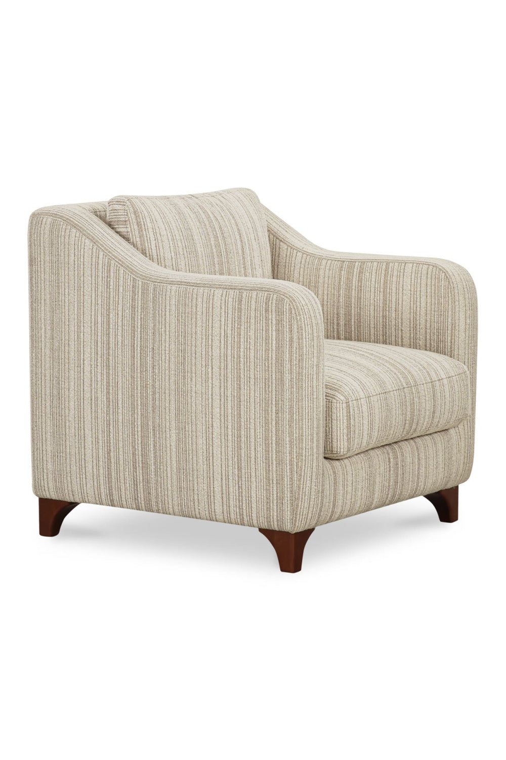 Modern European furniture - Textured Boucle Accent Chair - www.oroa.com | Oroa.com