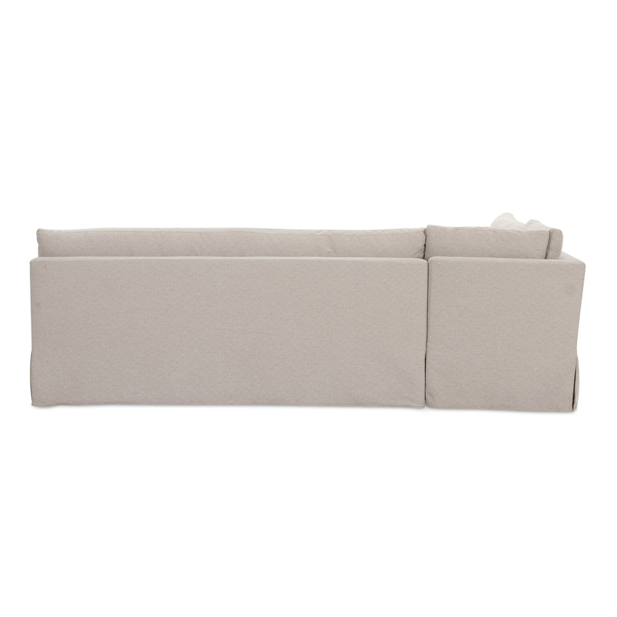 Modern European furniture - Beige L-Shaped Dining Banquette Slipcover S - www.oroa.com