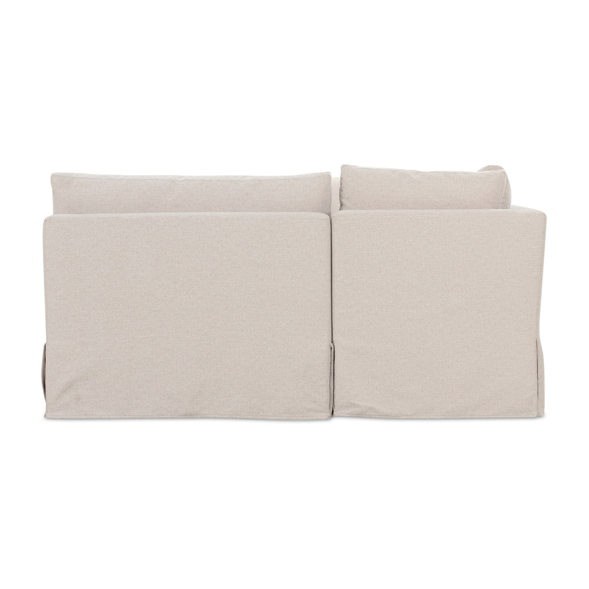 Modern European furniture - Beige U-Shaped Dining Banquette Slipcover S - www.oroa.com