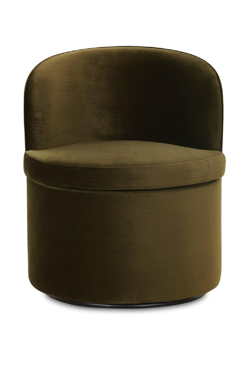 Modern European furniture - Upholstered Swivel Dining Chair - www.oroa.com | Oroa.com