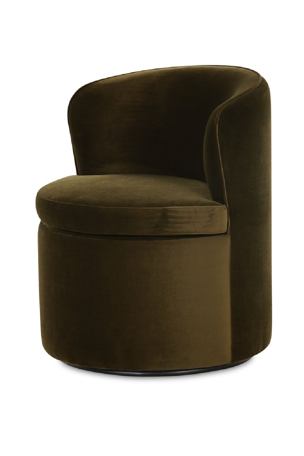 Modern European furniture - Upholstered Swivel Dining Chair - www.oroa.com | Oroa.com