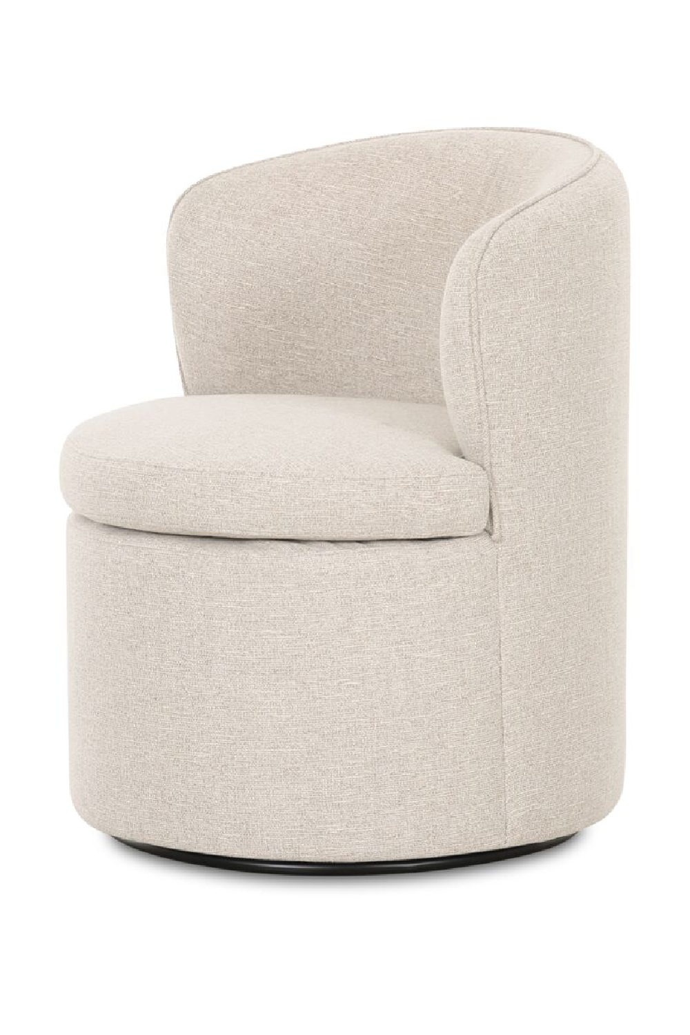 Modern European furniture - Upholstered Swivel Dining Chair - www.oroa.com | Oroa.com