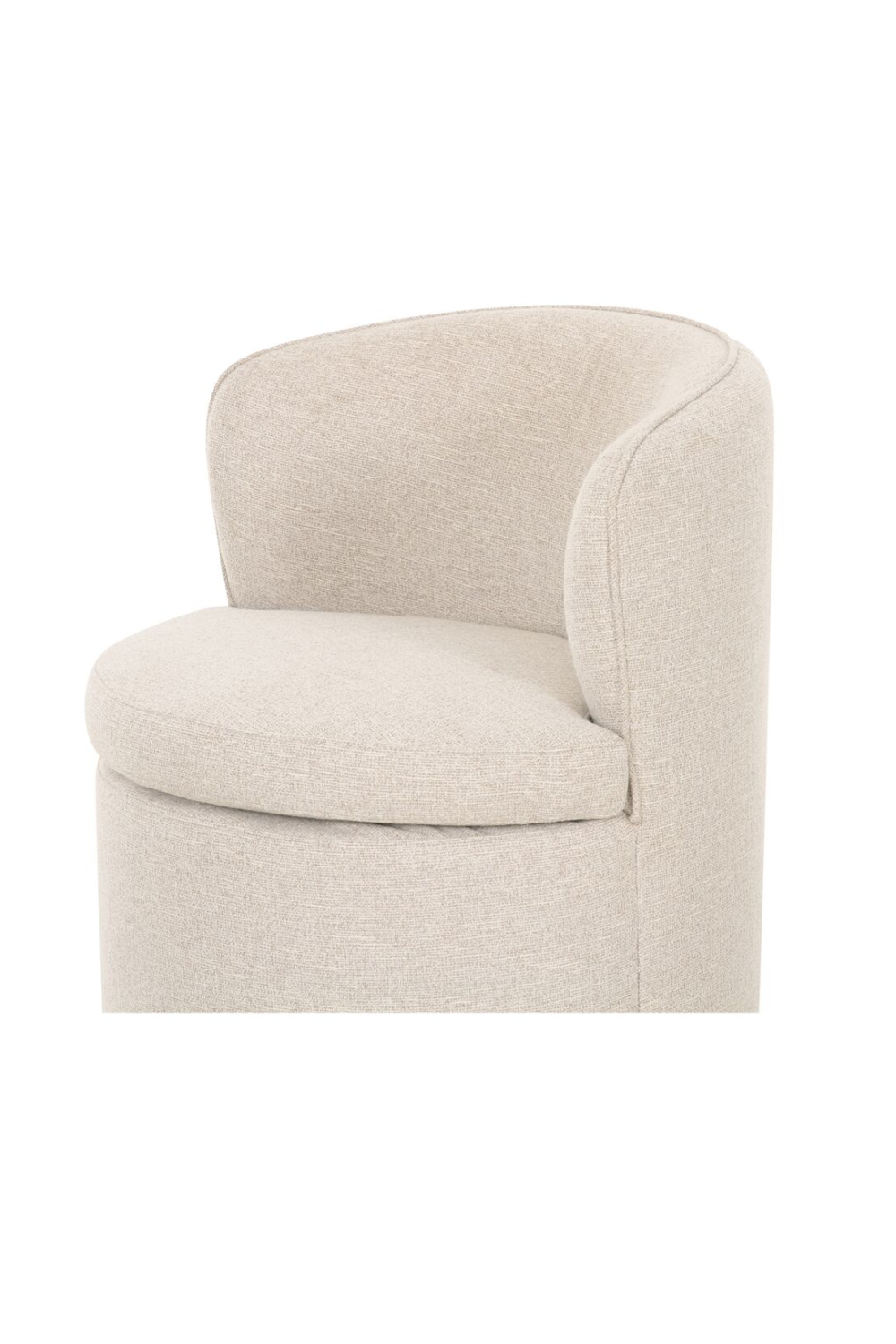 Modern European furniture - Upholstered Swivel Dining Chair - www.oroa.com | Oroa.com