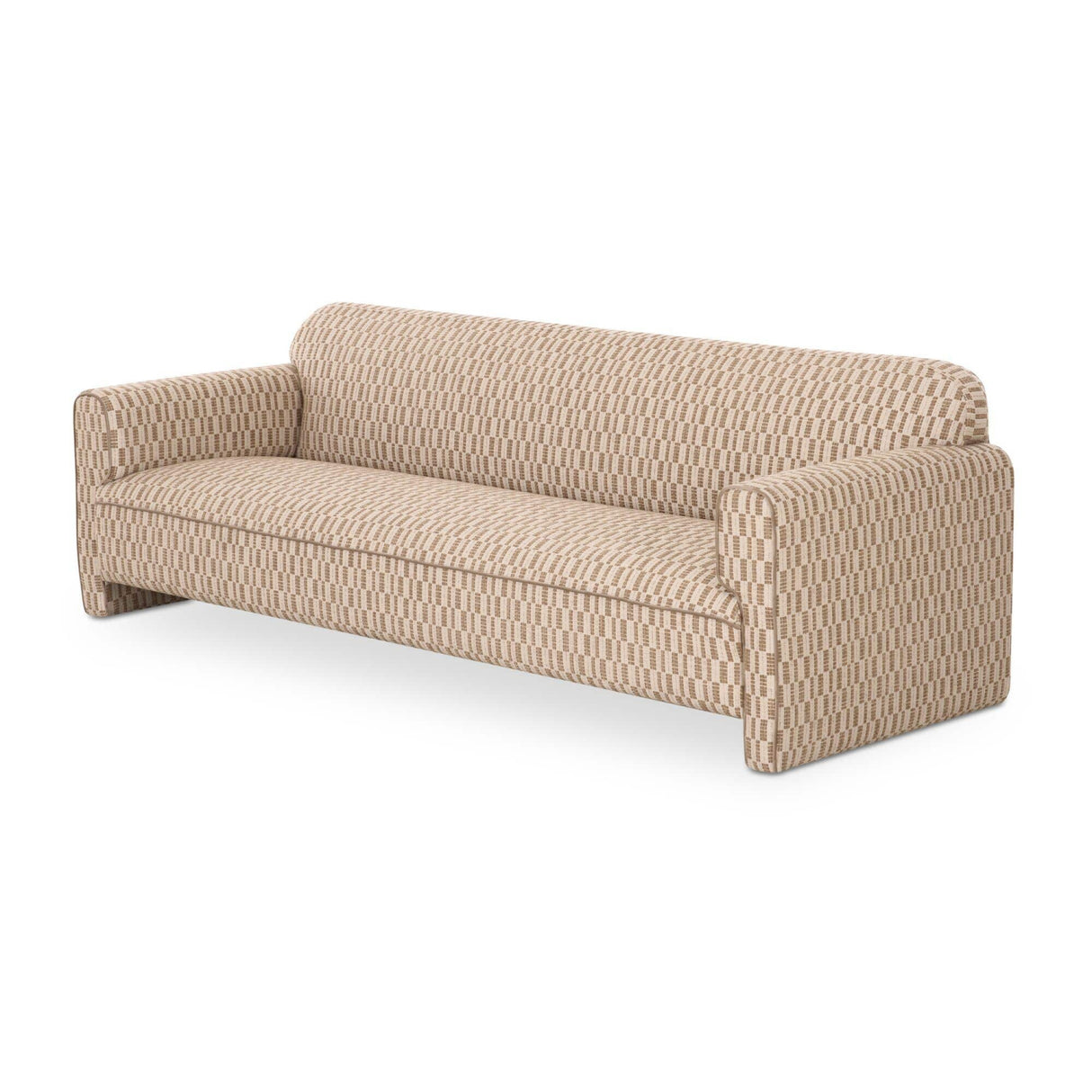 Modern European furniture - Rolled Arm Modern Sofa - www.oroa.com