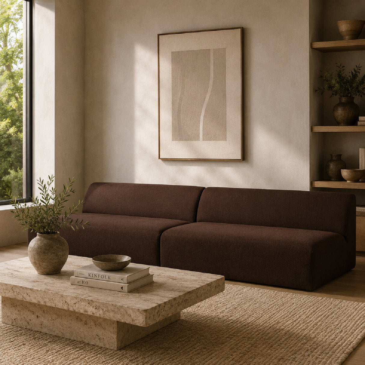 2-Piece Wave Modular Sofa | Oroa.com